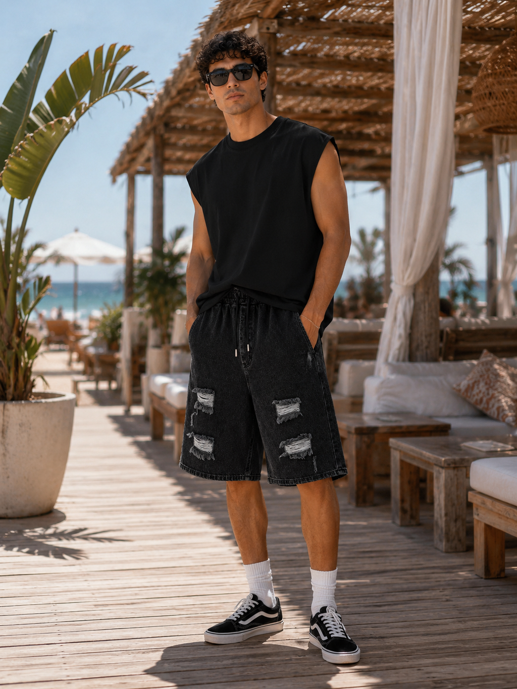 Bermuda jeans