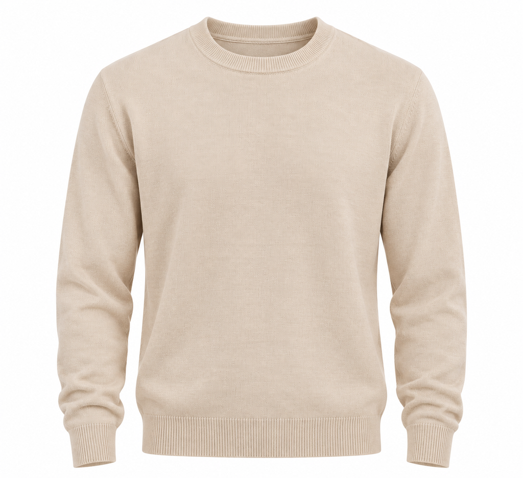 Maglione basic - beige