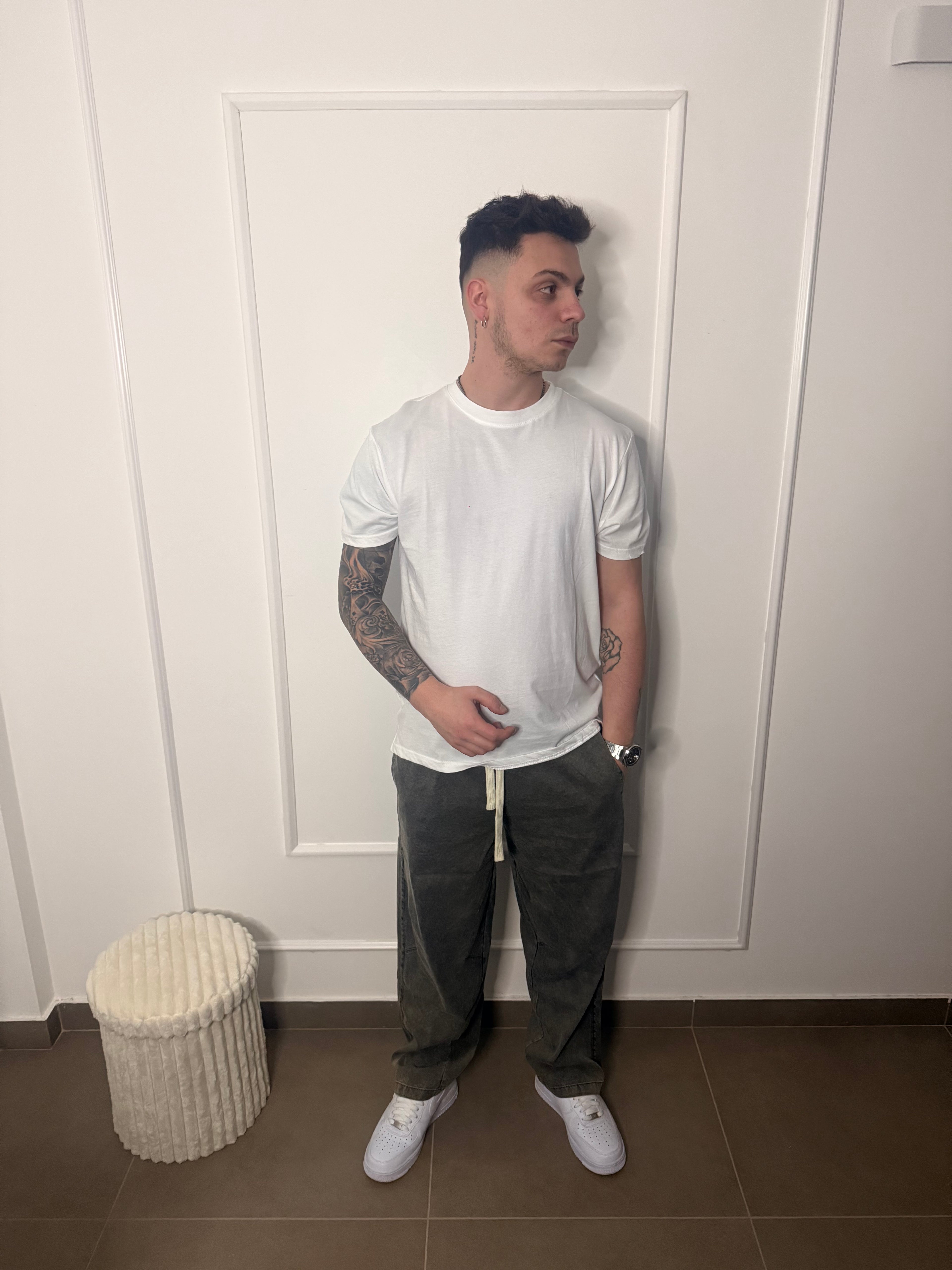 Panta baggy green