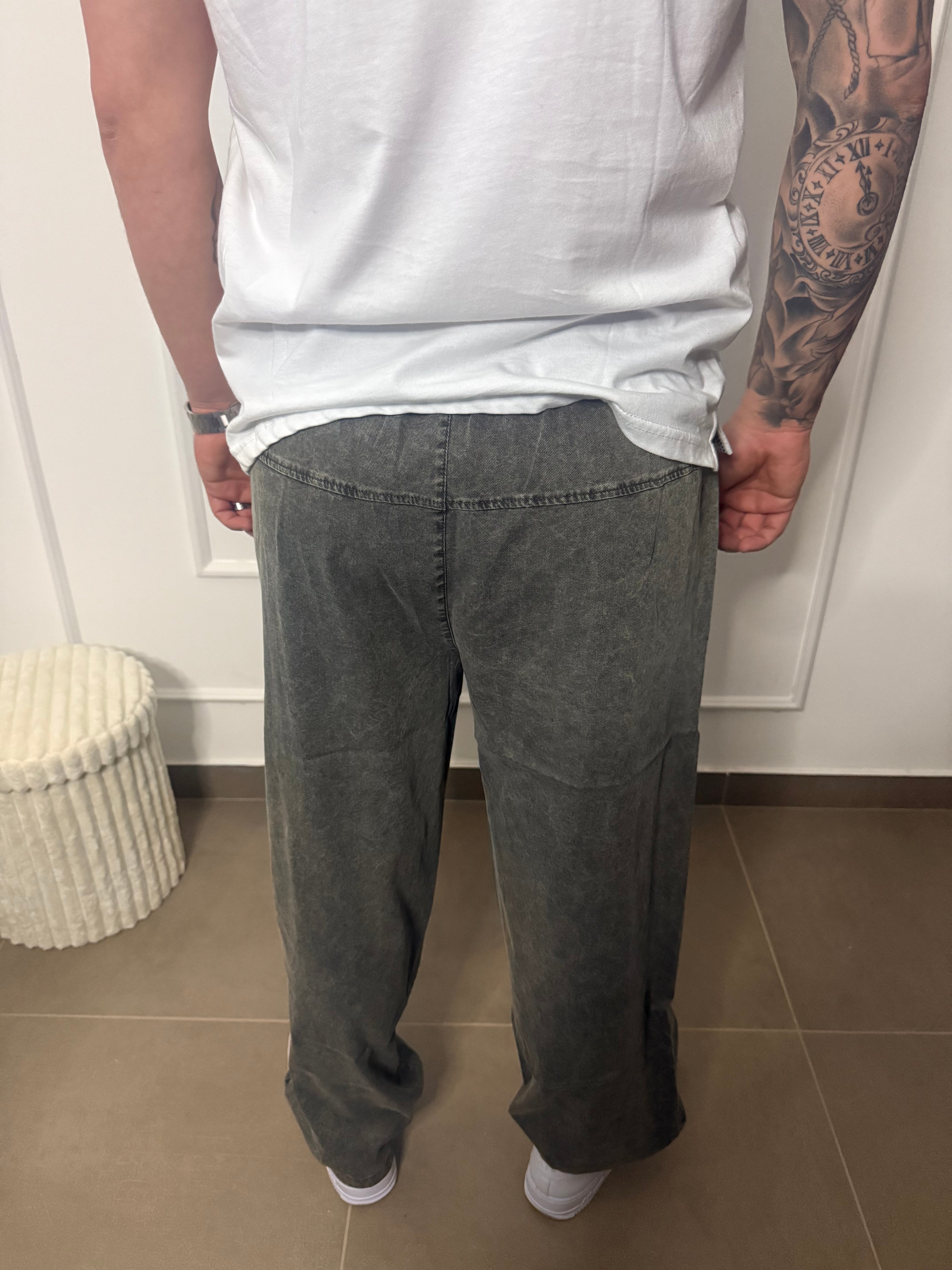 Panta baggy green