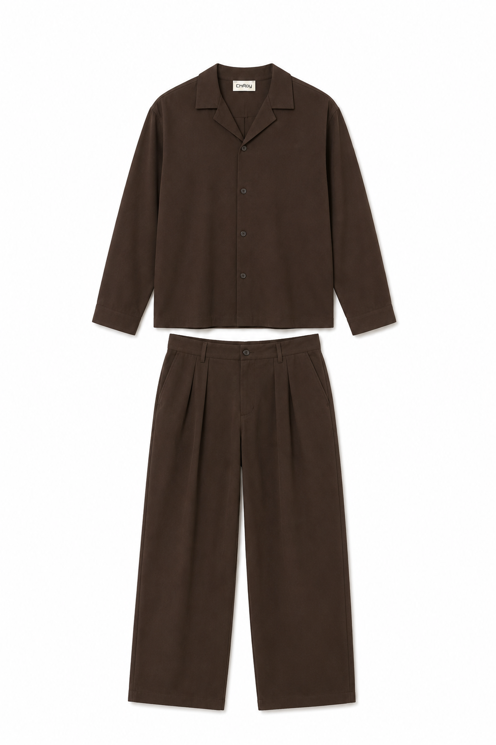 coordinato casual- marrone