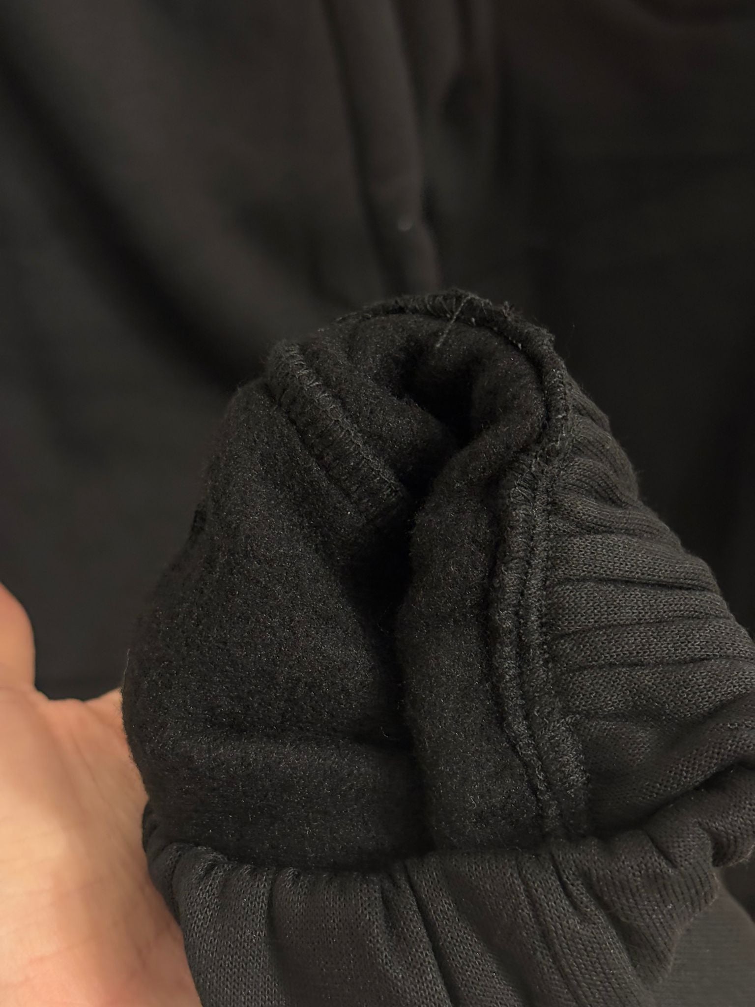 panta tuta basic nera