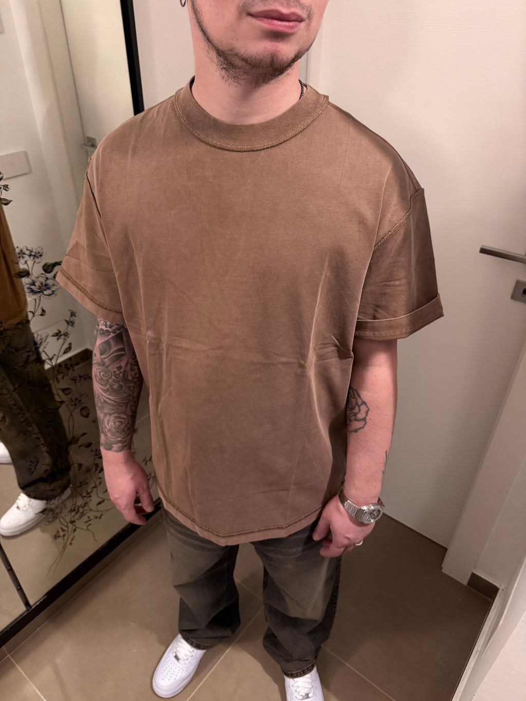 T-shirt caffè