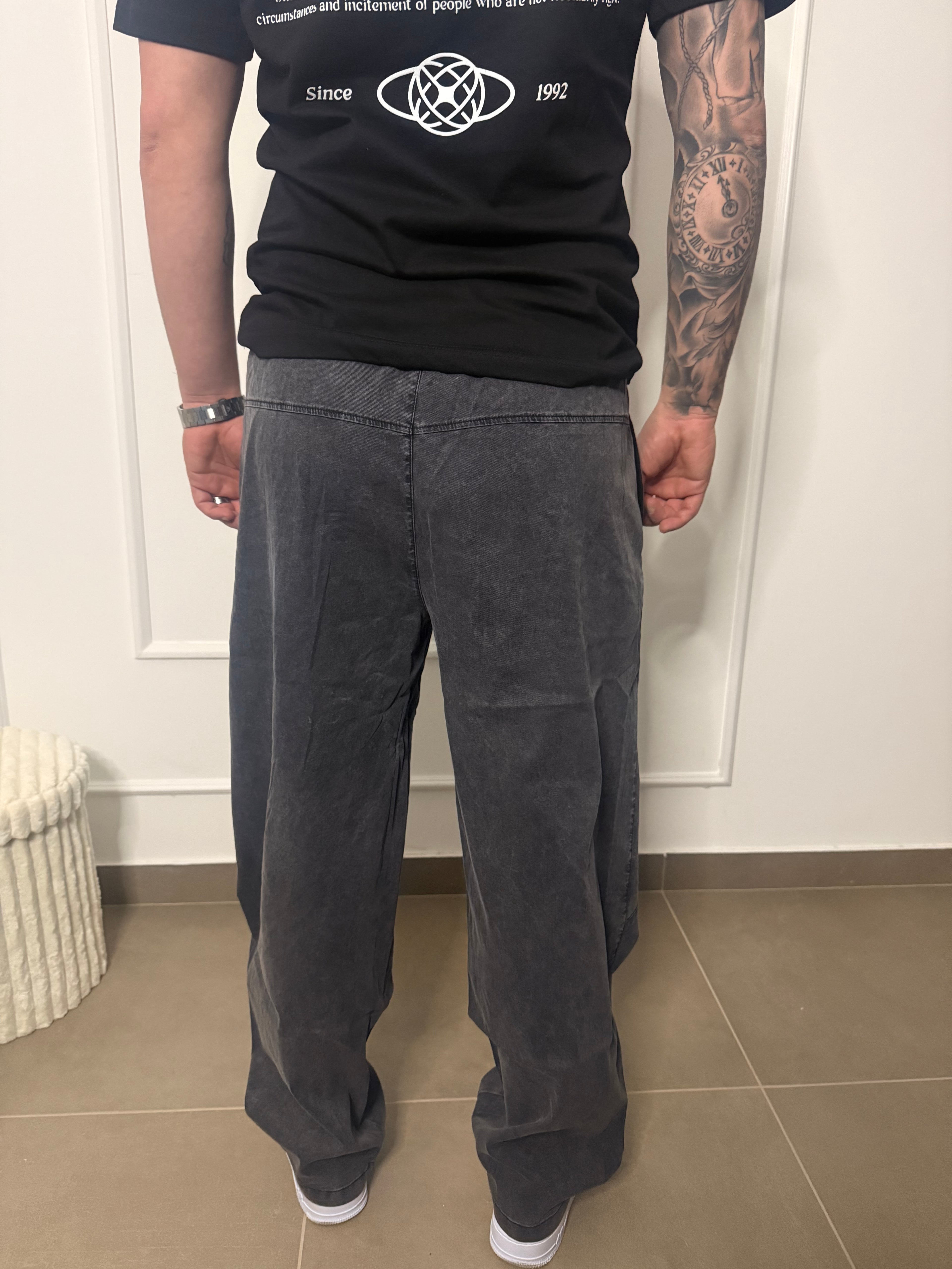 Panta baggy grey
