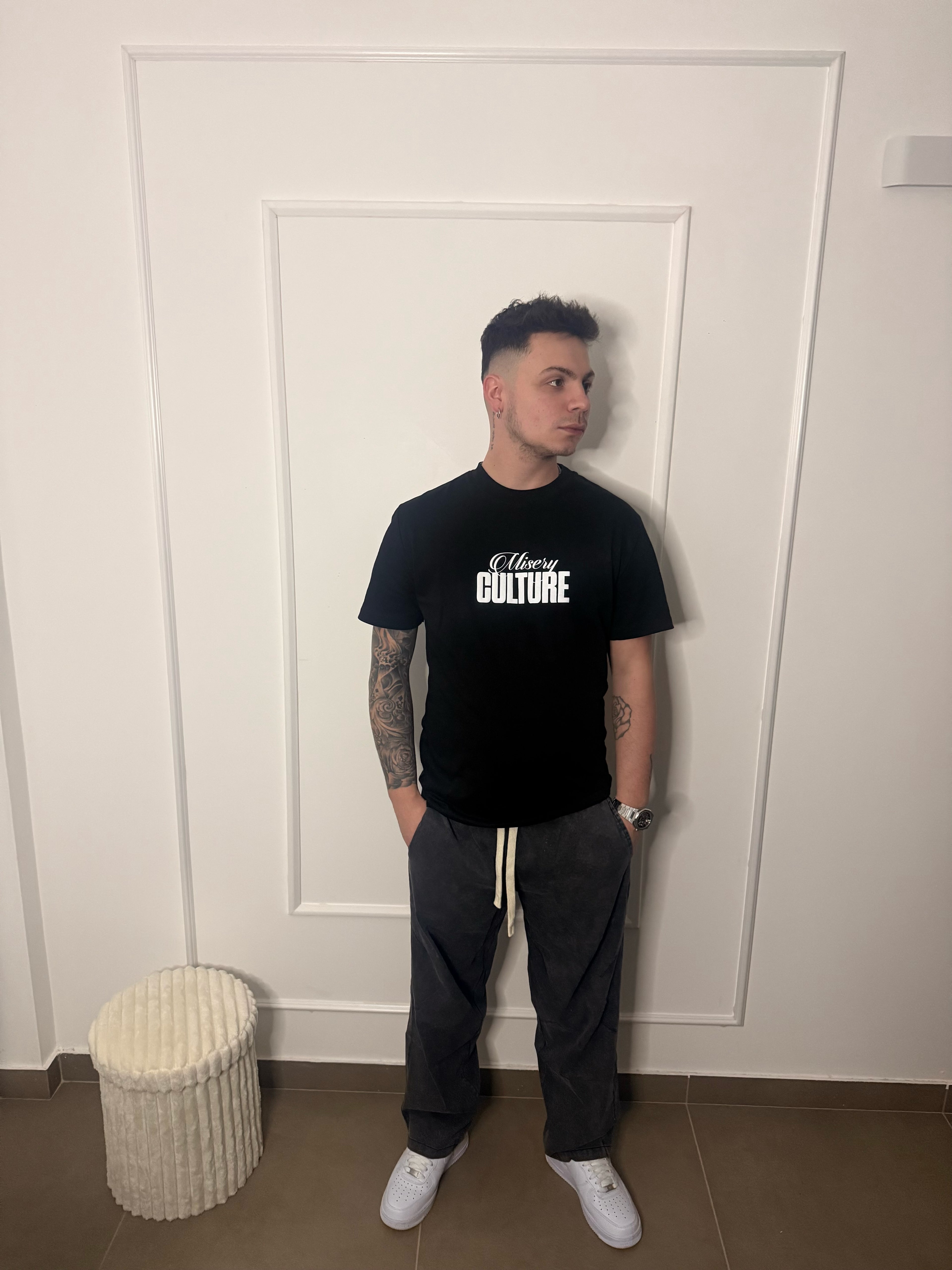 Panta baggy grey