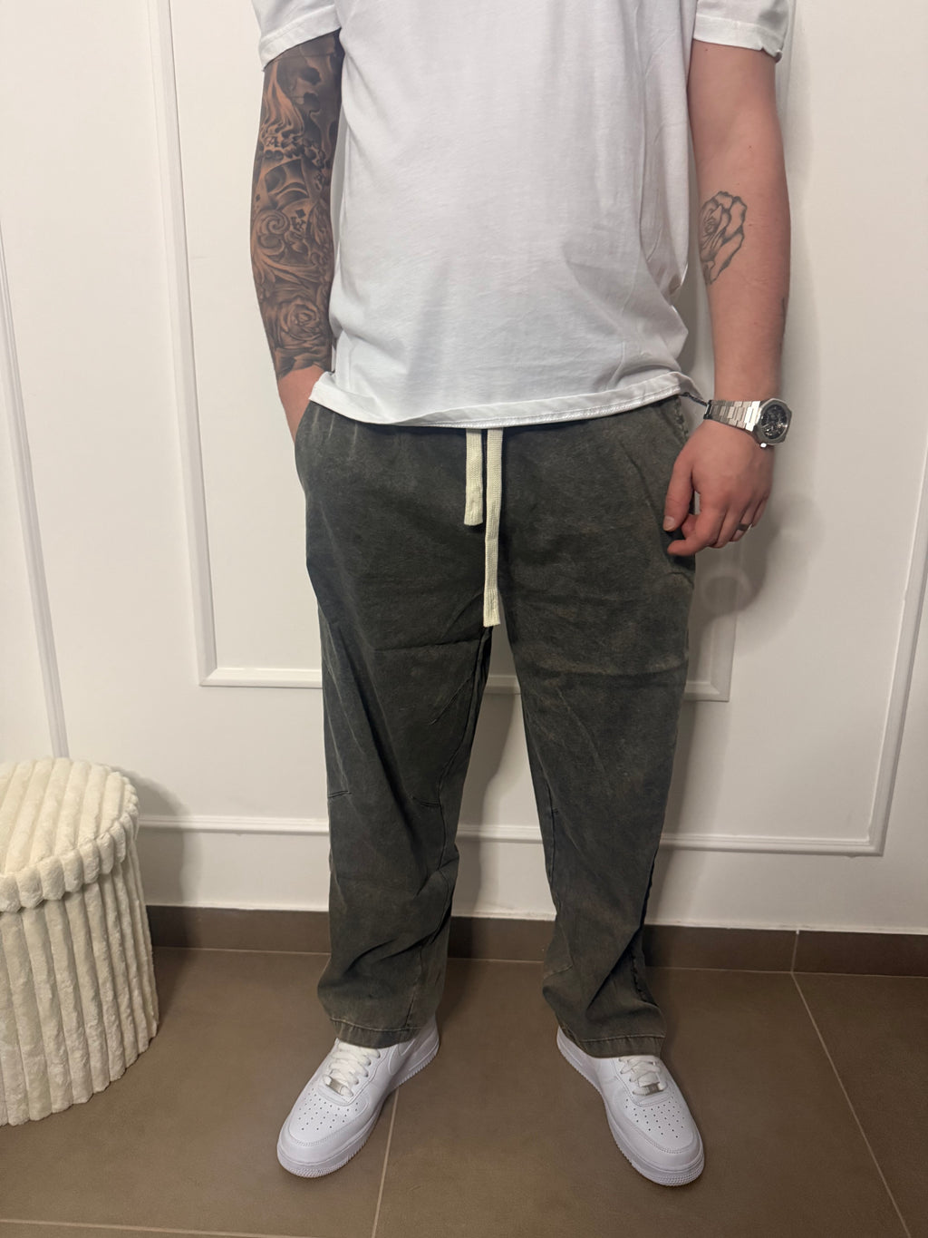 Panta baggy green