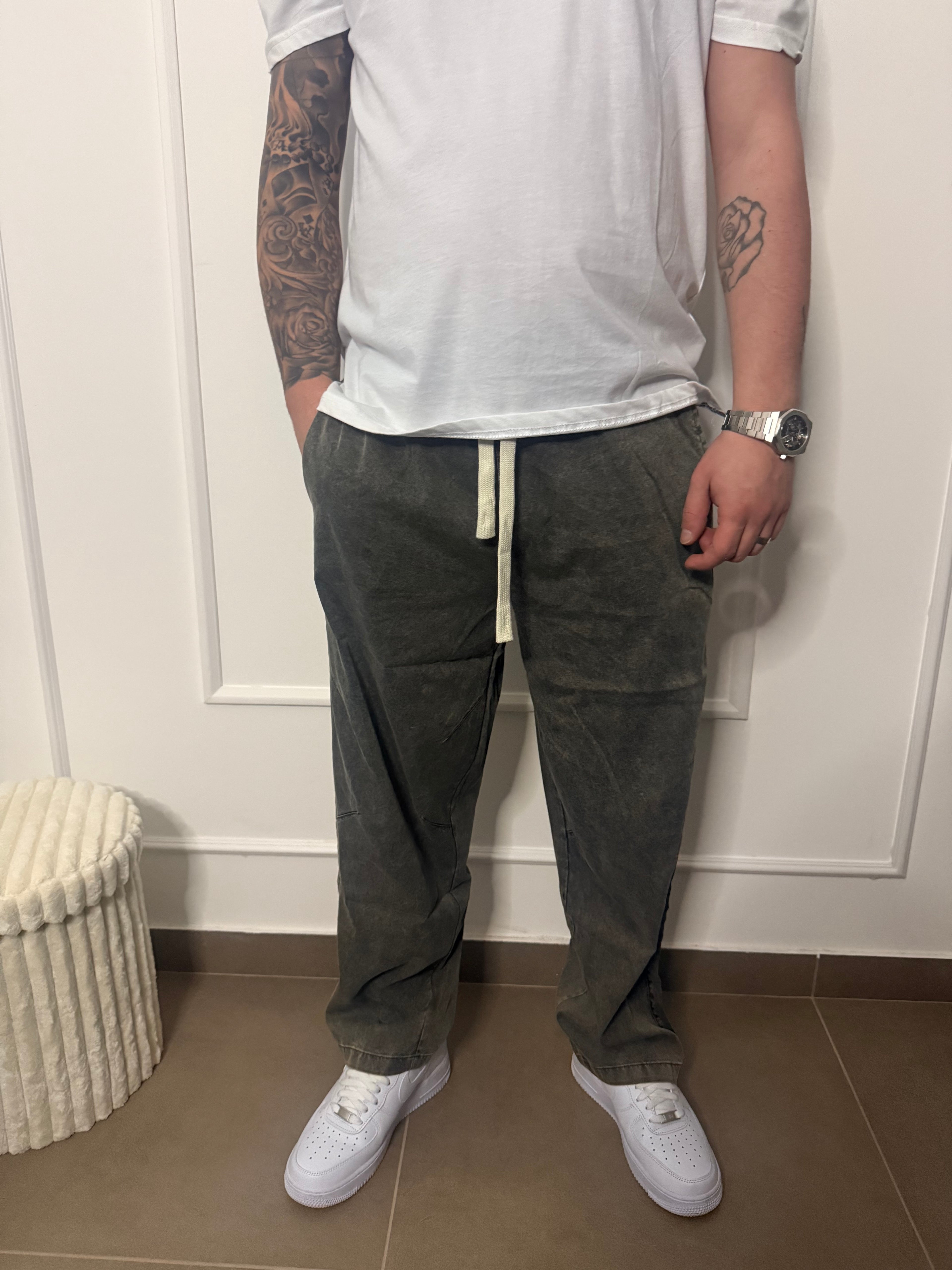 Panta baggy green