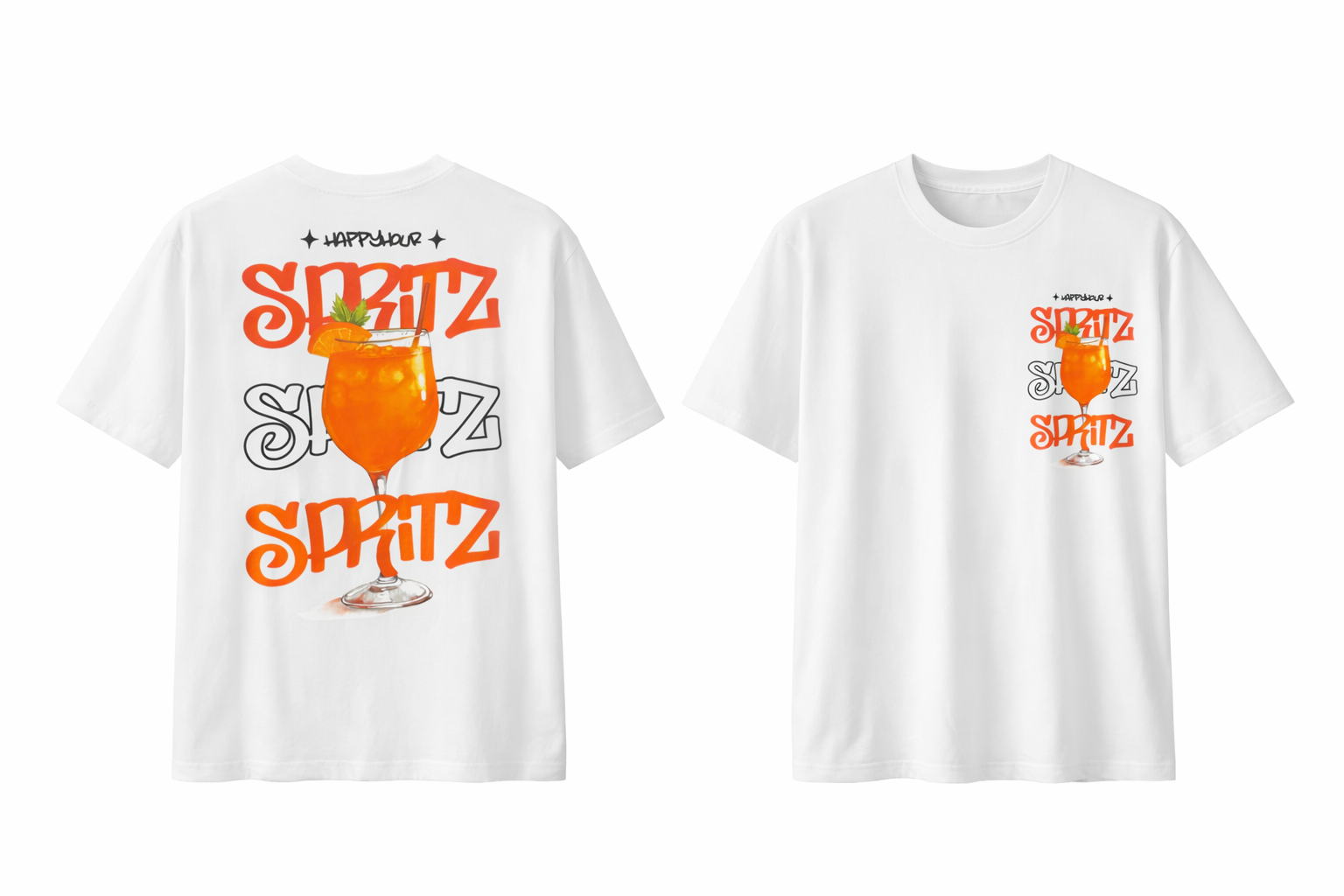 T-shirt spritz