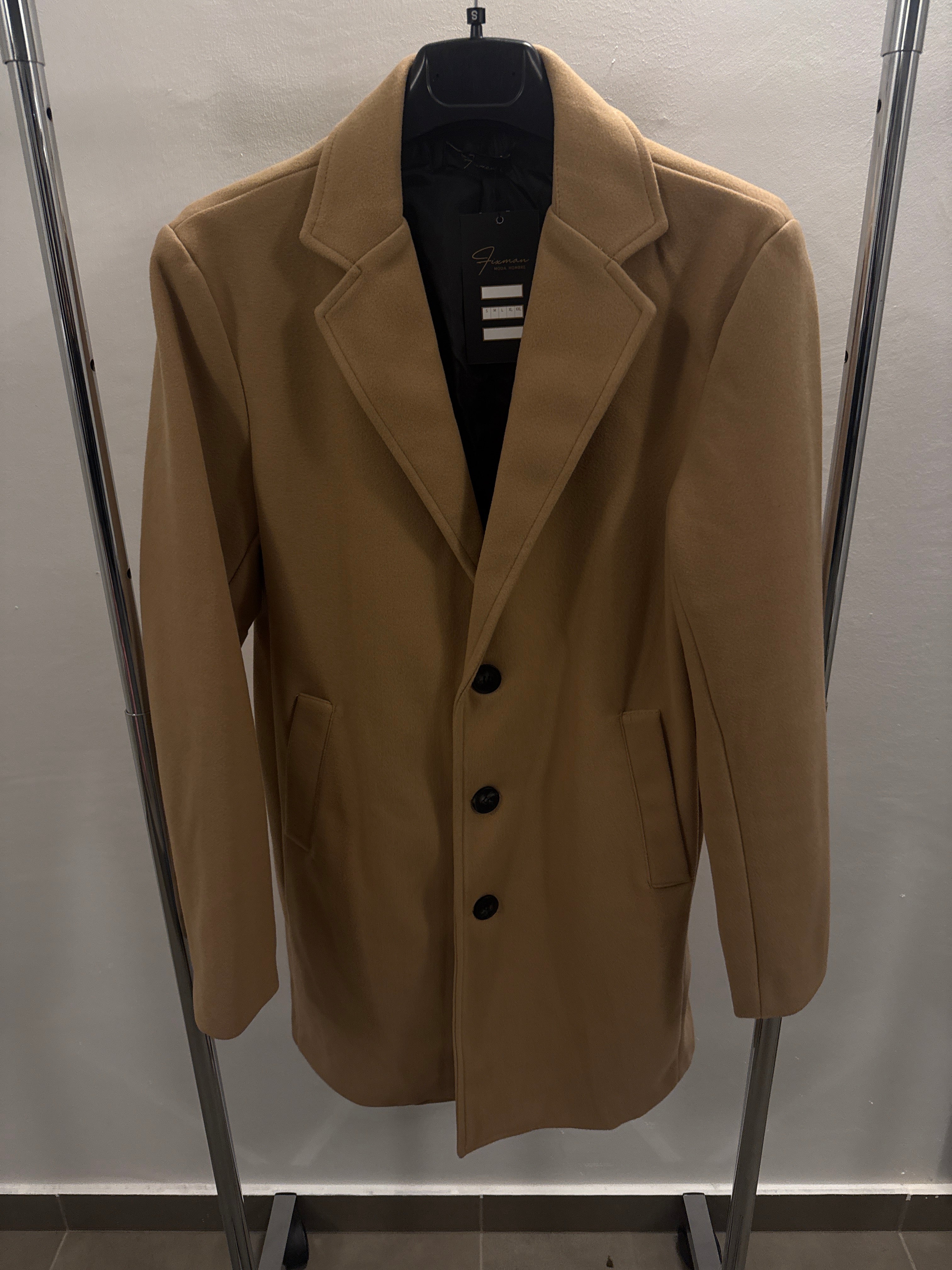 Cappotto camel