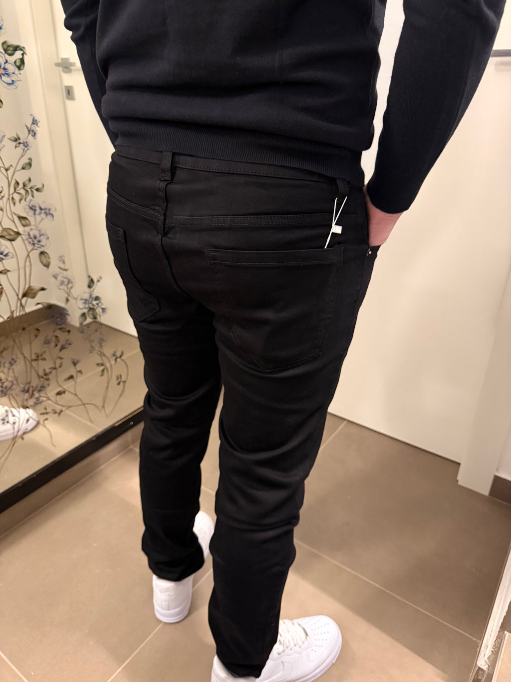 Jeans regular nero