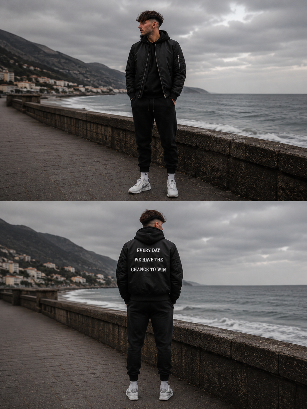 Bomber black
