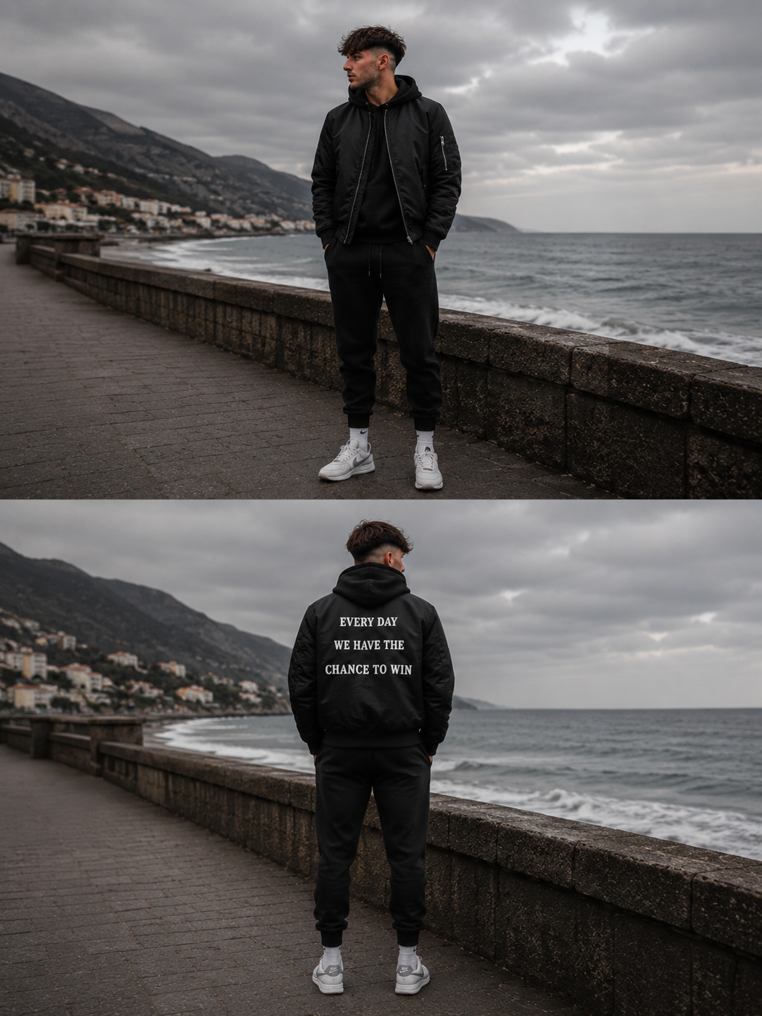 Bomber black