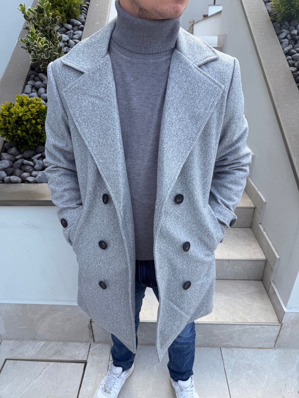 Cappotto classic grigio