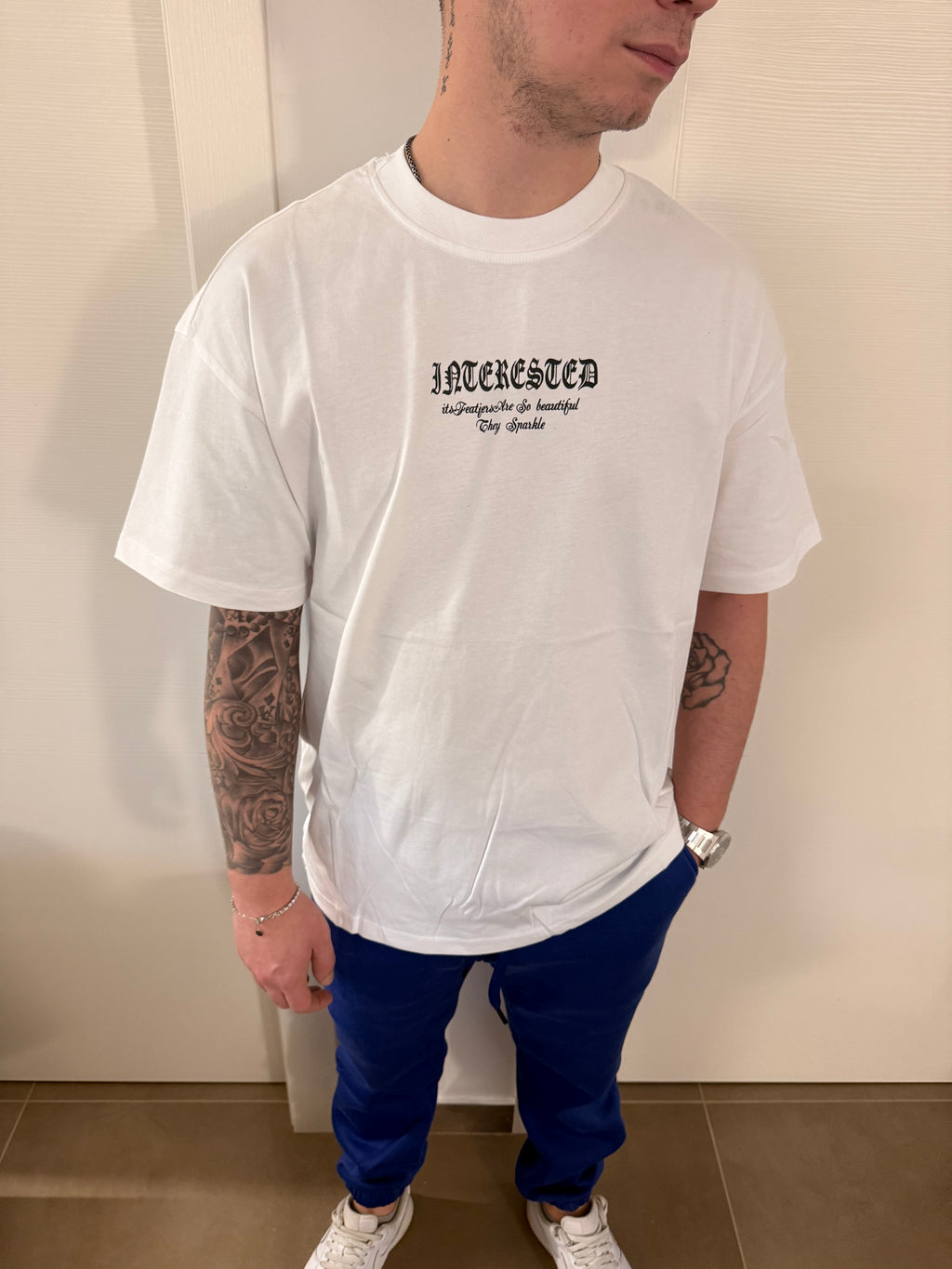 T-shirt angels white