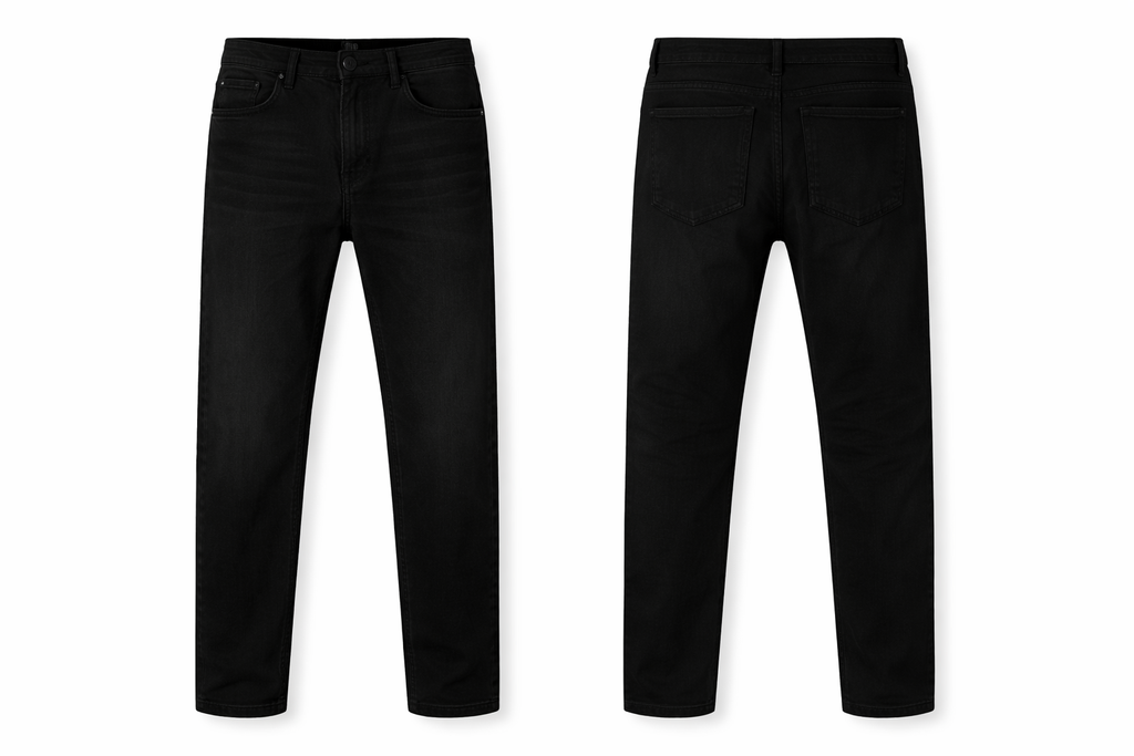 Jeans regular nero