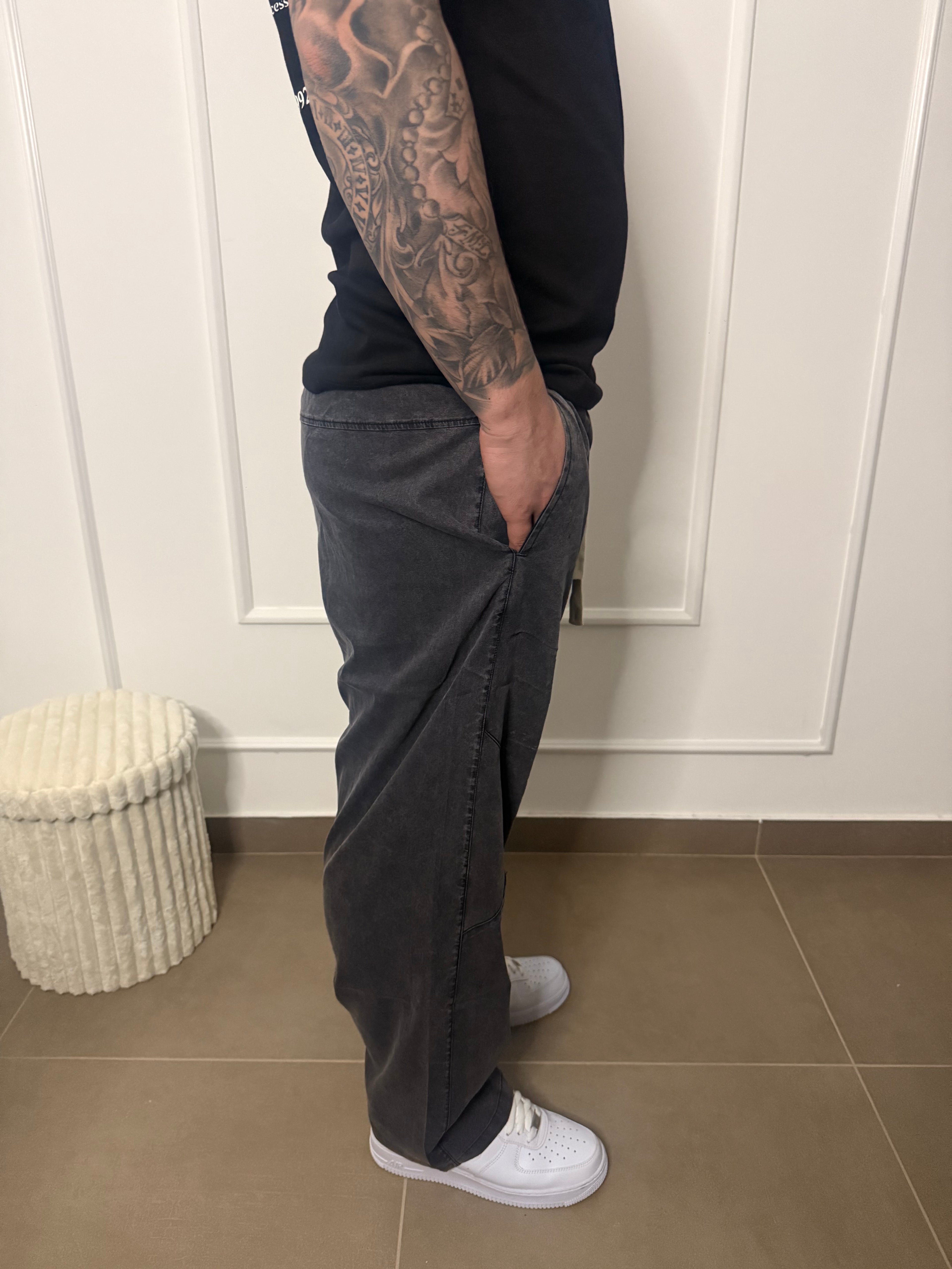 Panta baggy grey