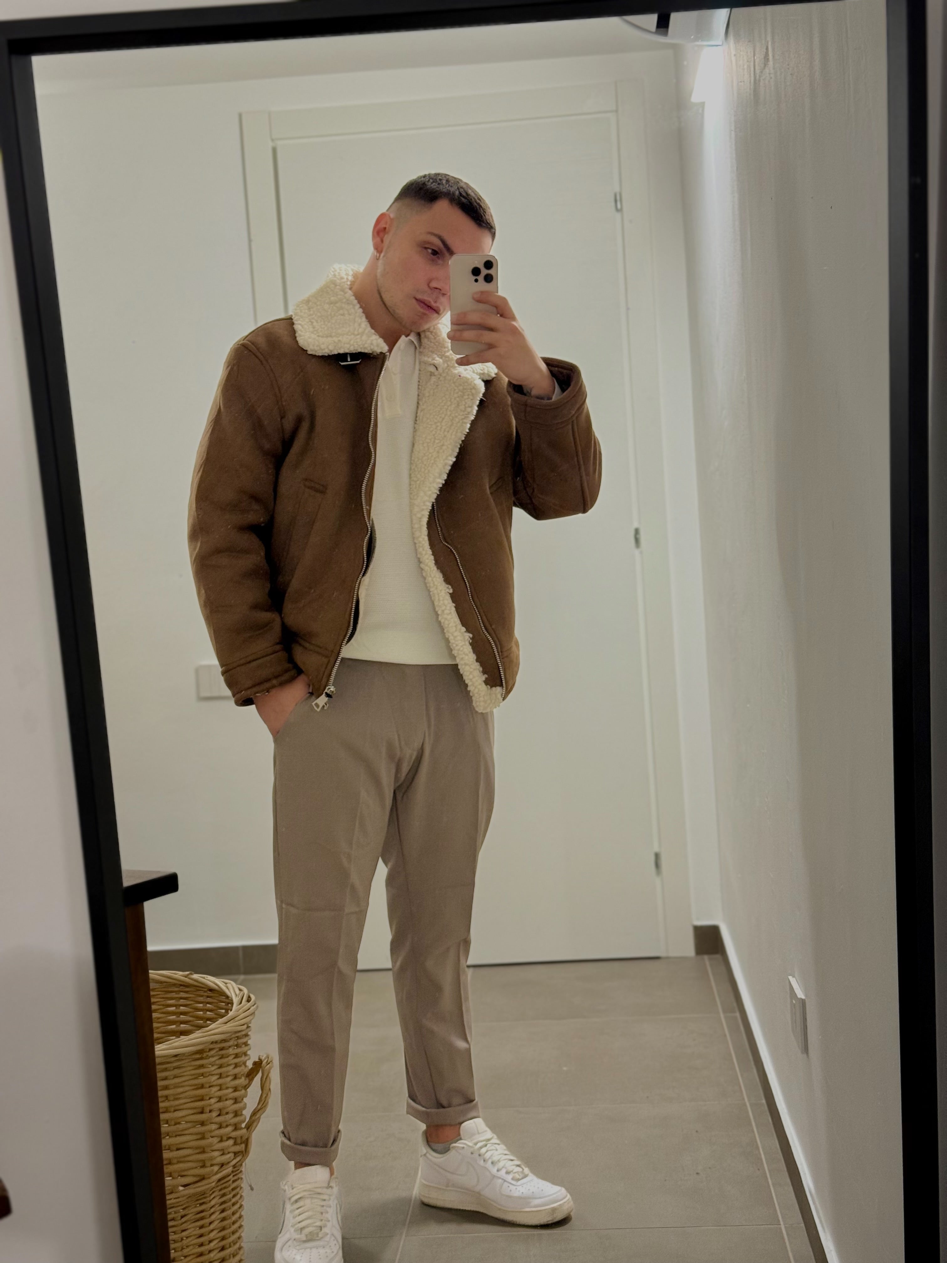 Panta elegance tortora