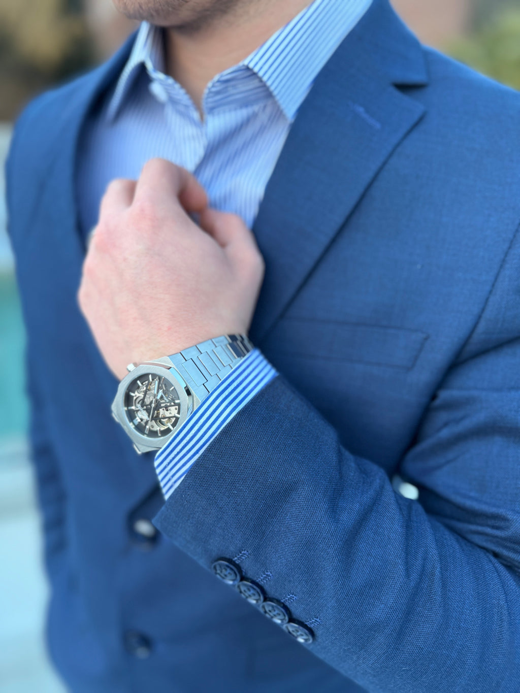 completo elegance blu navy