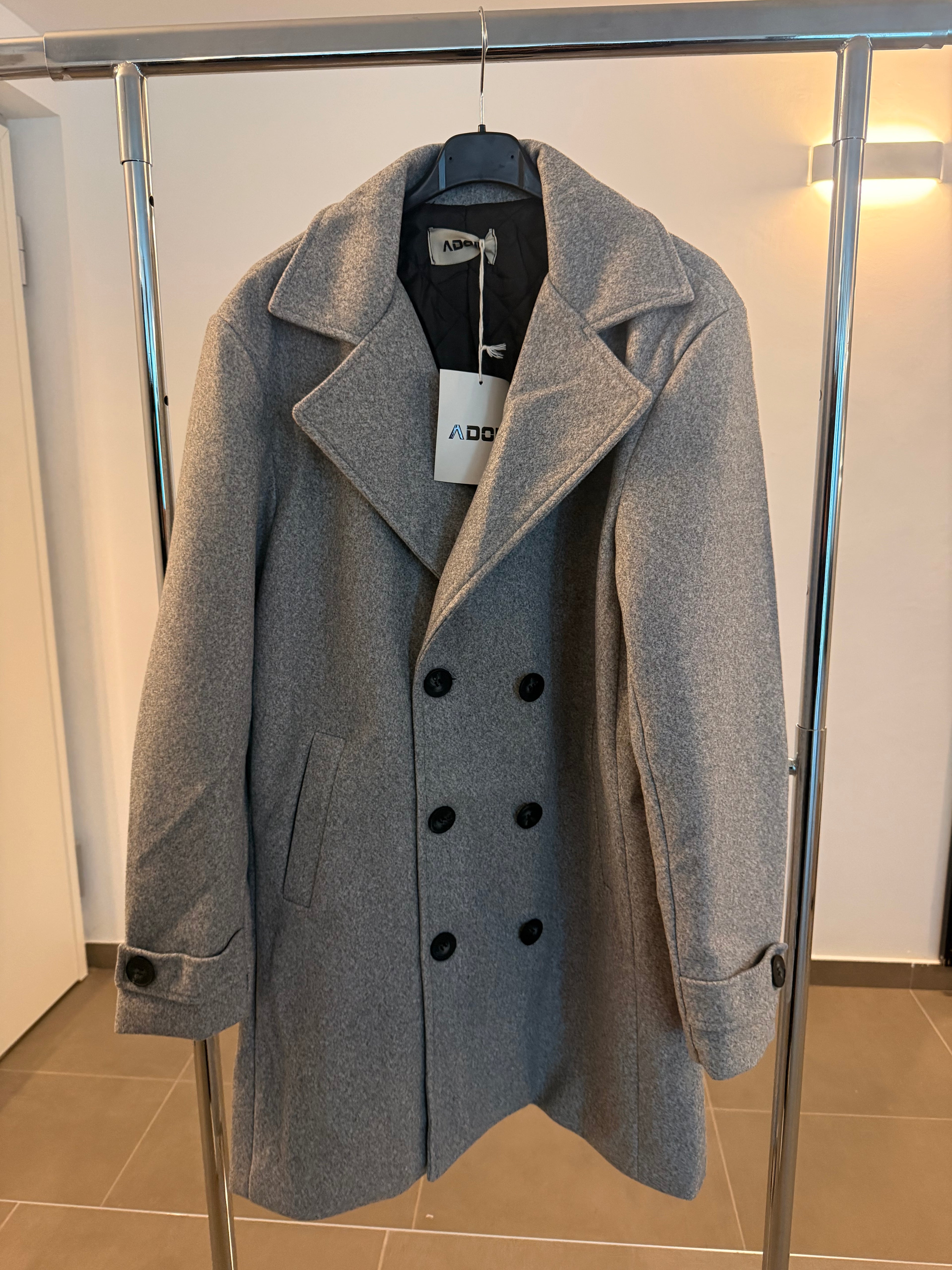Cappotto classic grigio