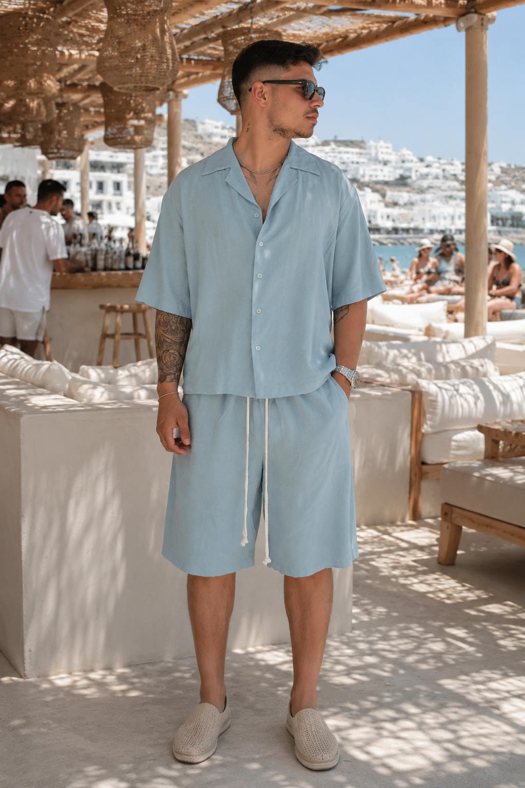 completo azul