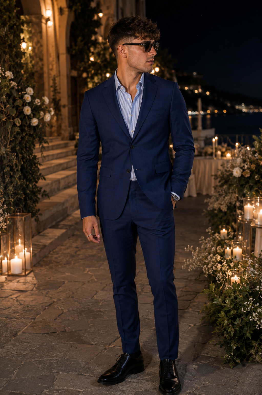 completo elegance blu navy