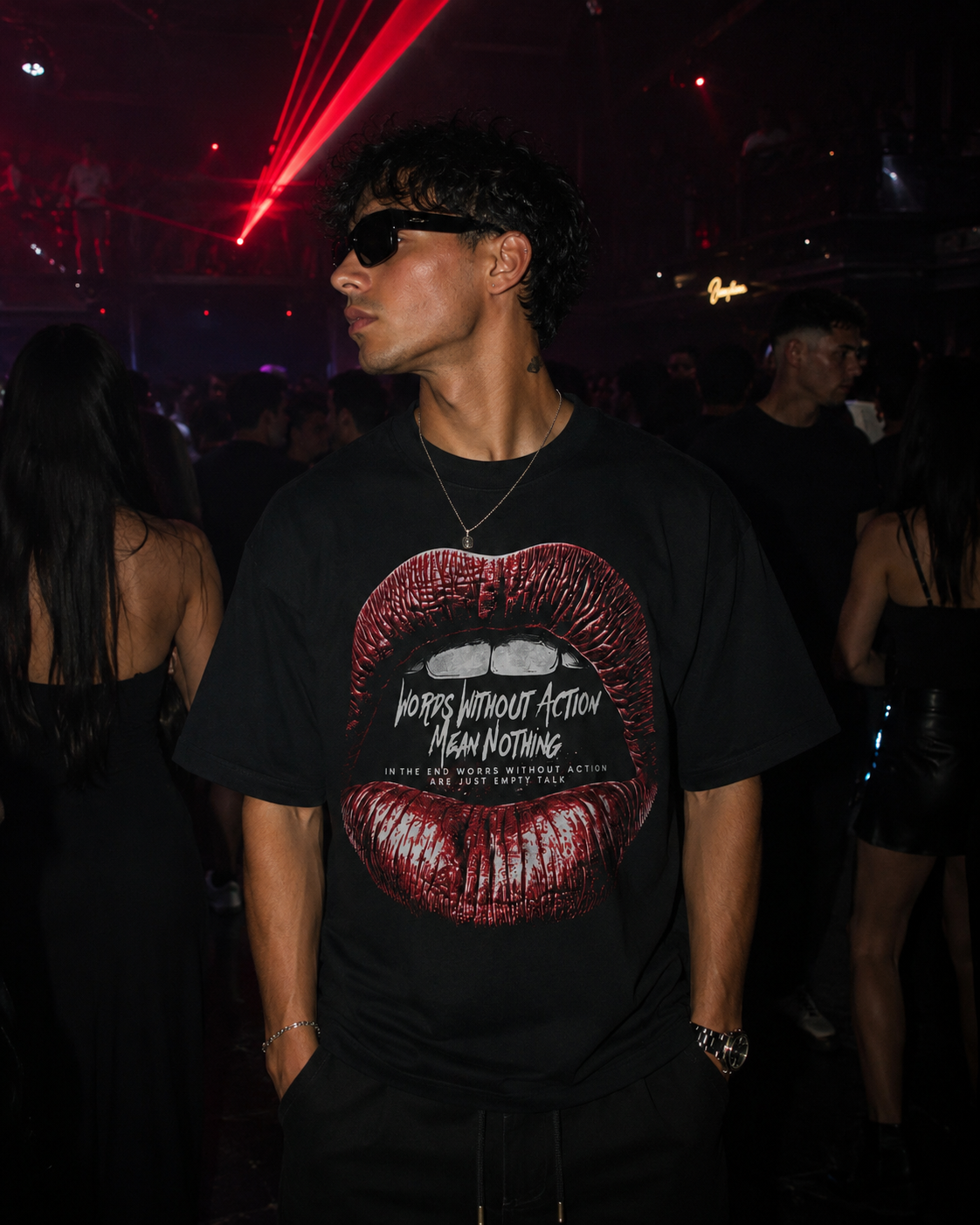 T-shirt labbra