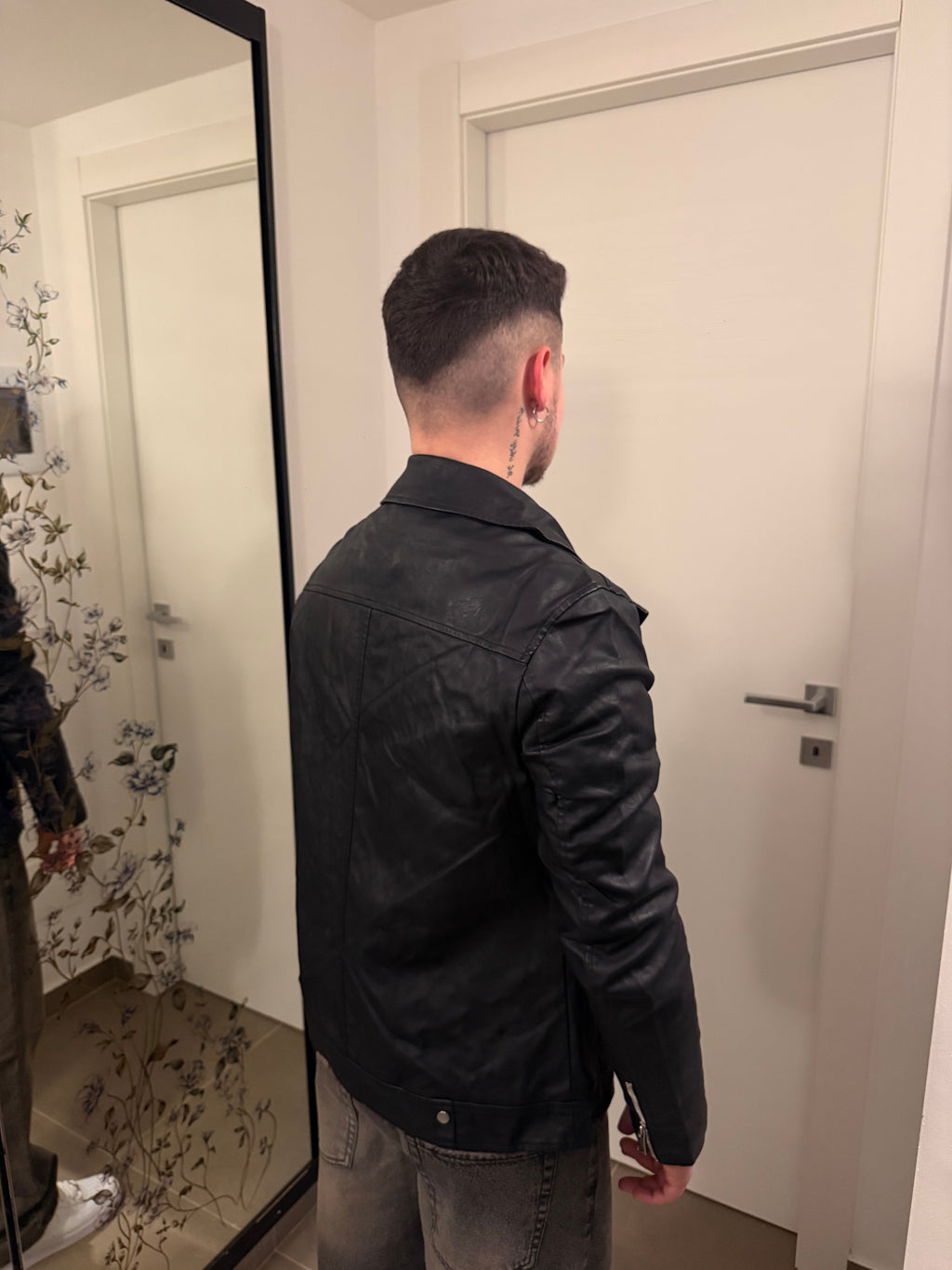 Chiodo eco pelle