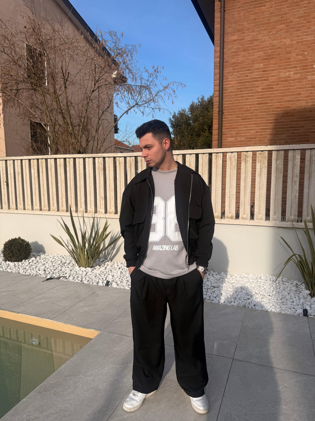 Coordinato cargo black