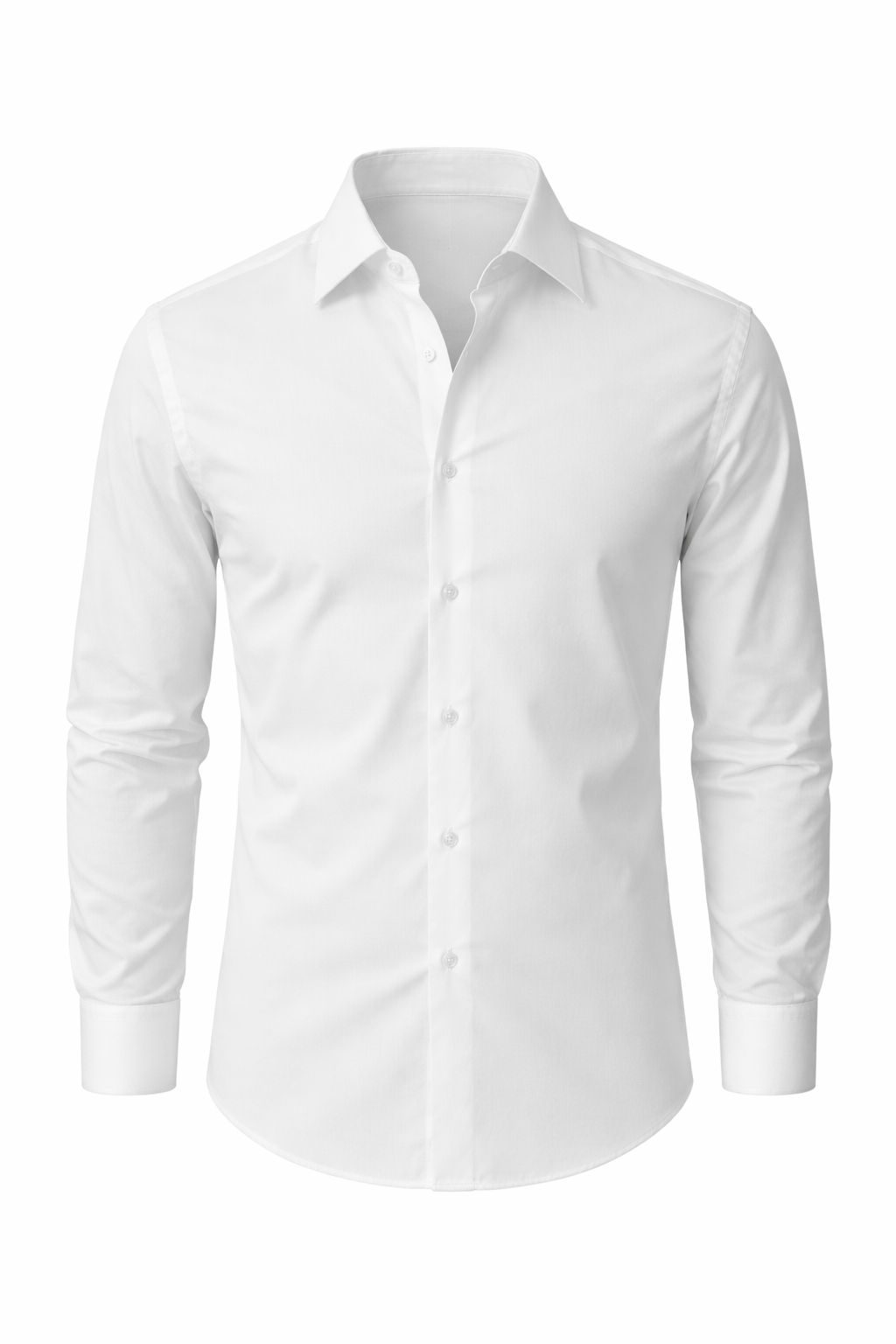 Camicia slim bianca
