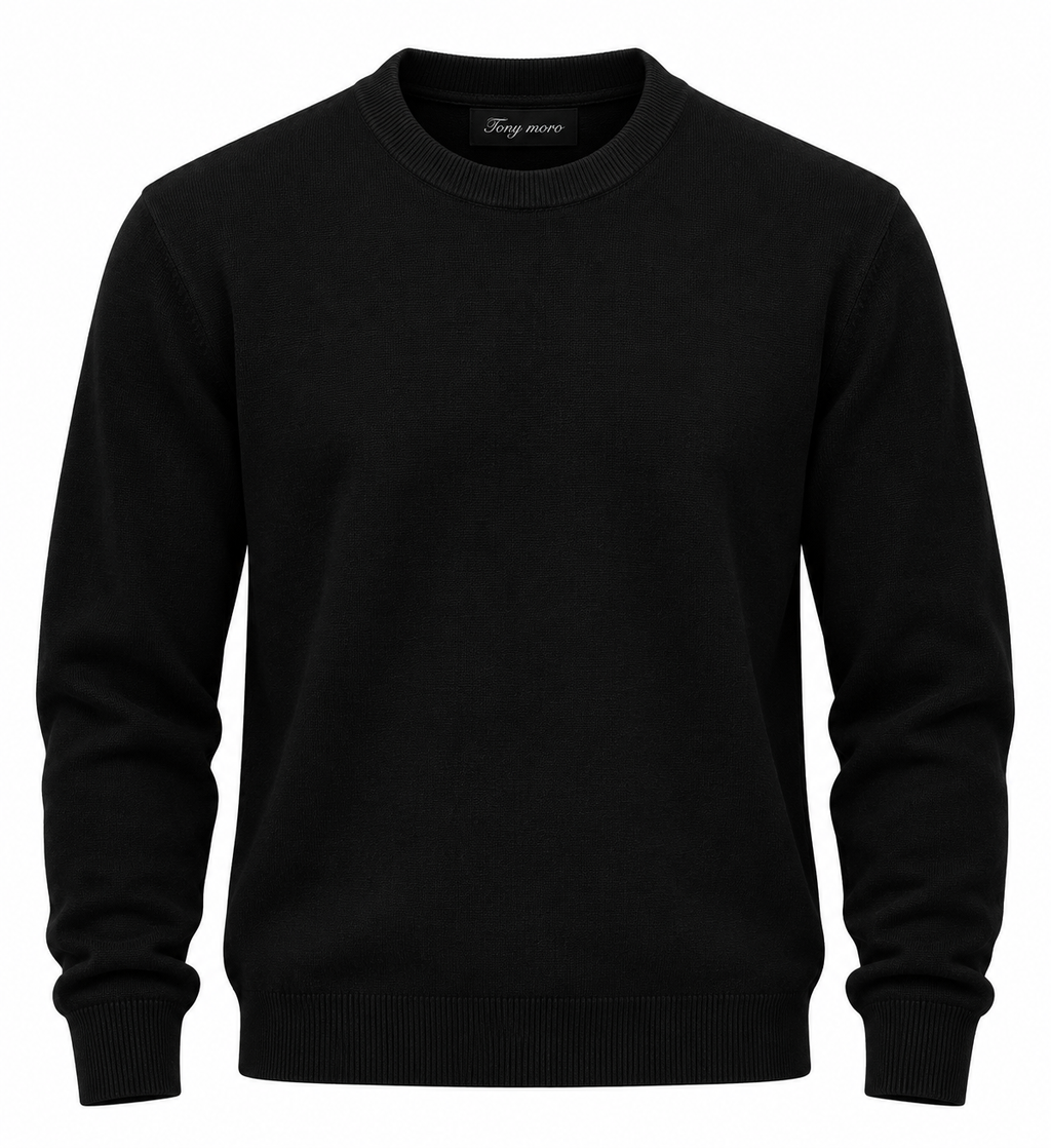 Maglione basic - nero