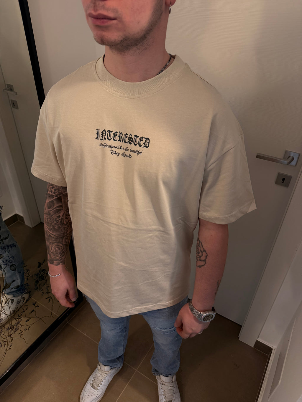 T-shirt angels beige