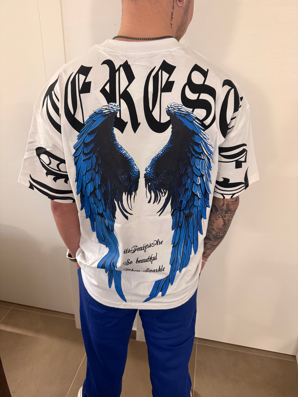 T-shirt angels white