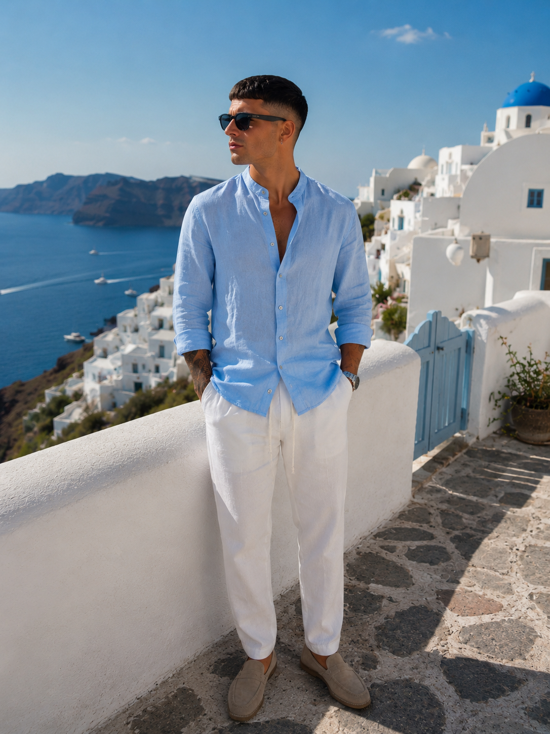 Camicia in lino