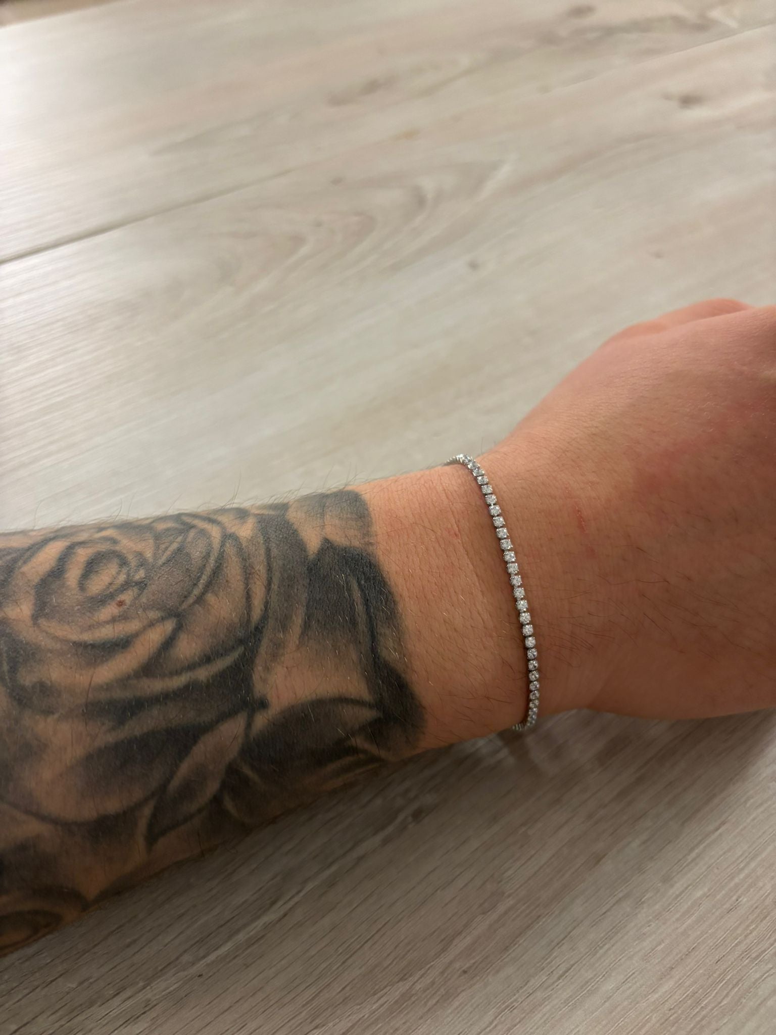 Bracciale tennis silver small