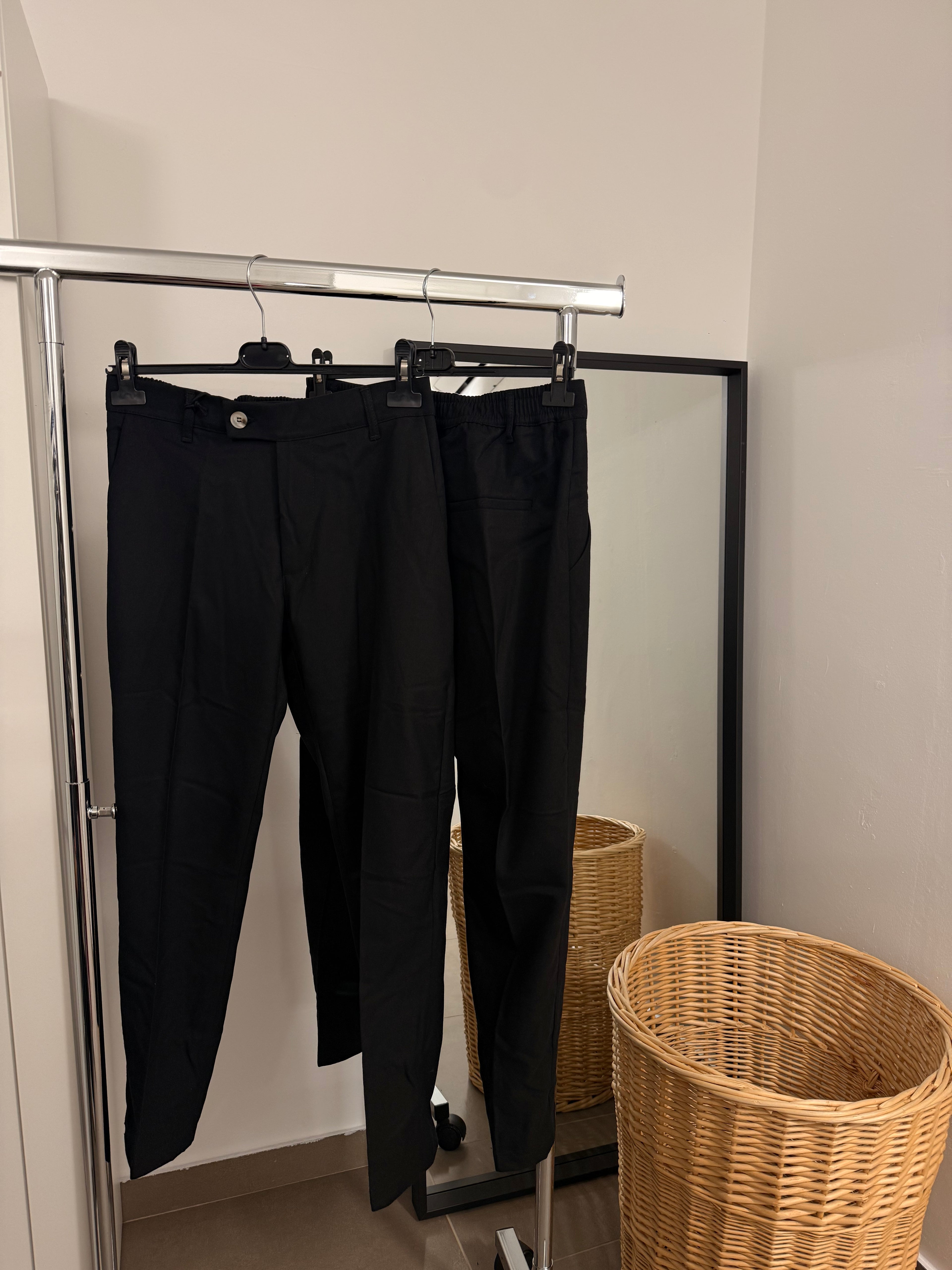 pantalone elegance nero
