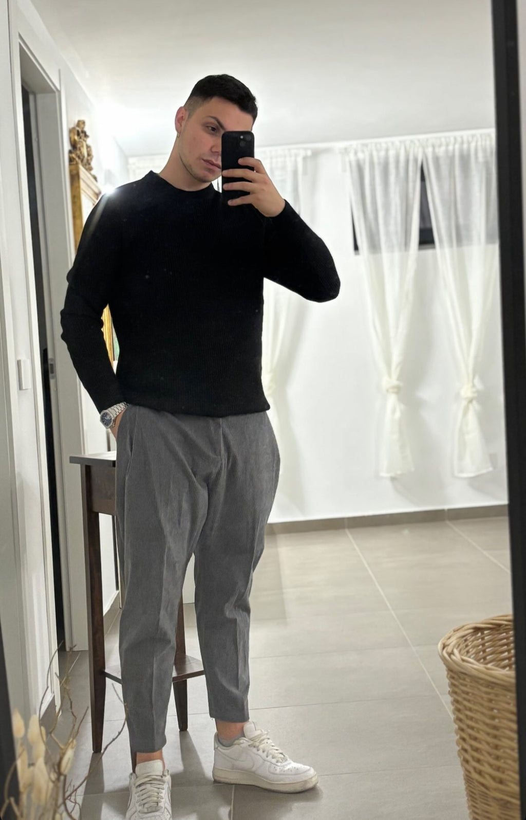 Panta japan grey