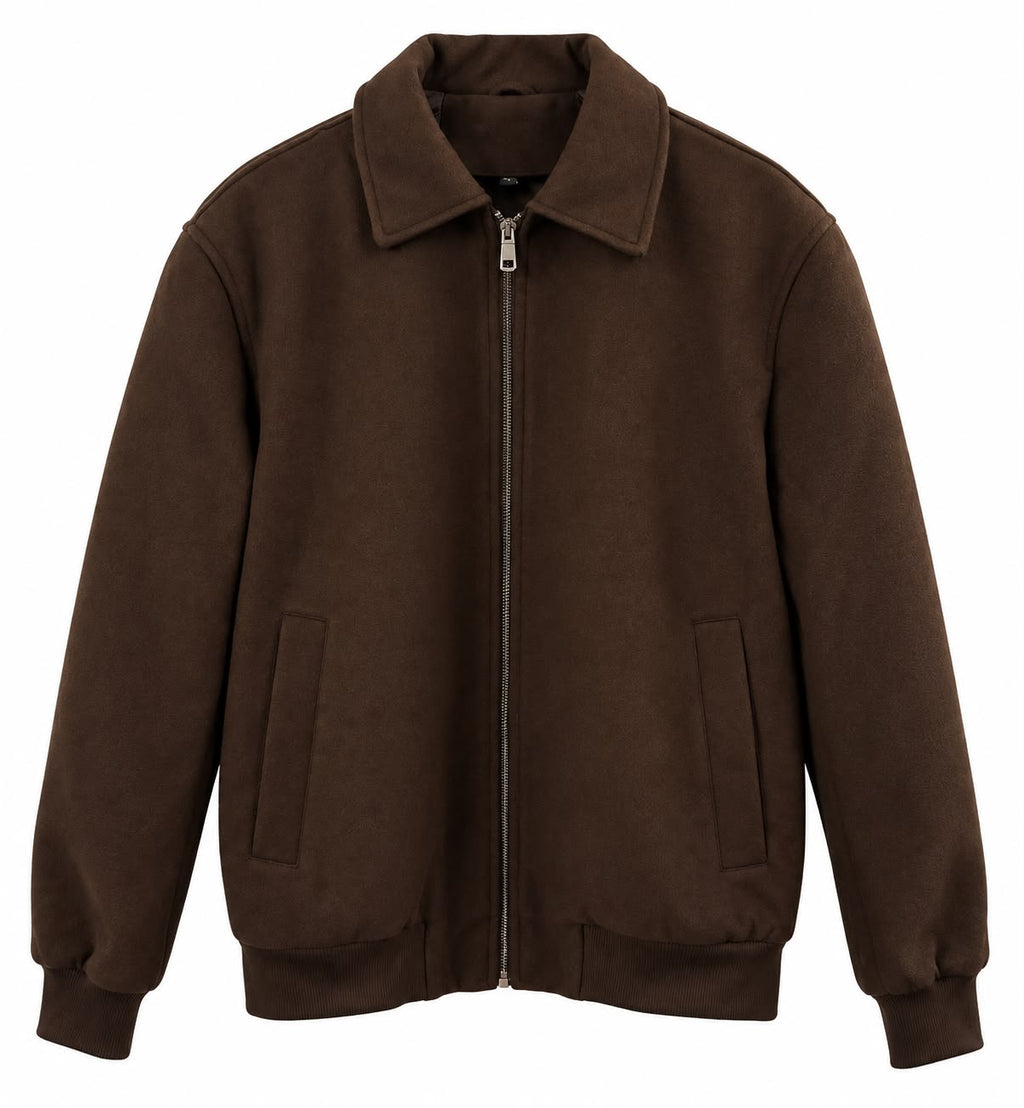 Bomber marrone