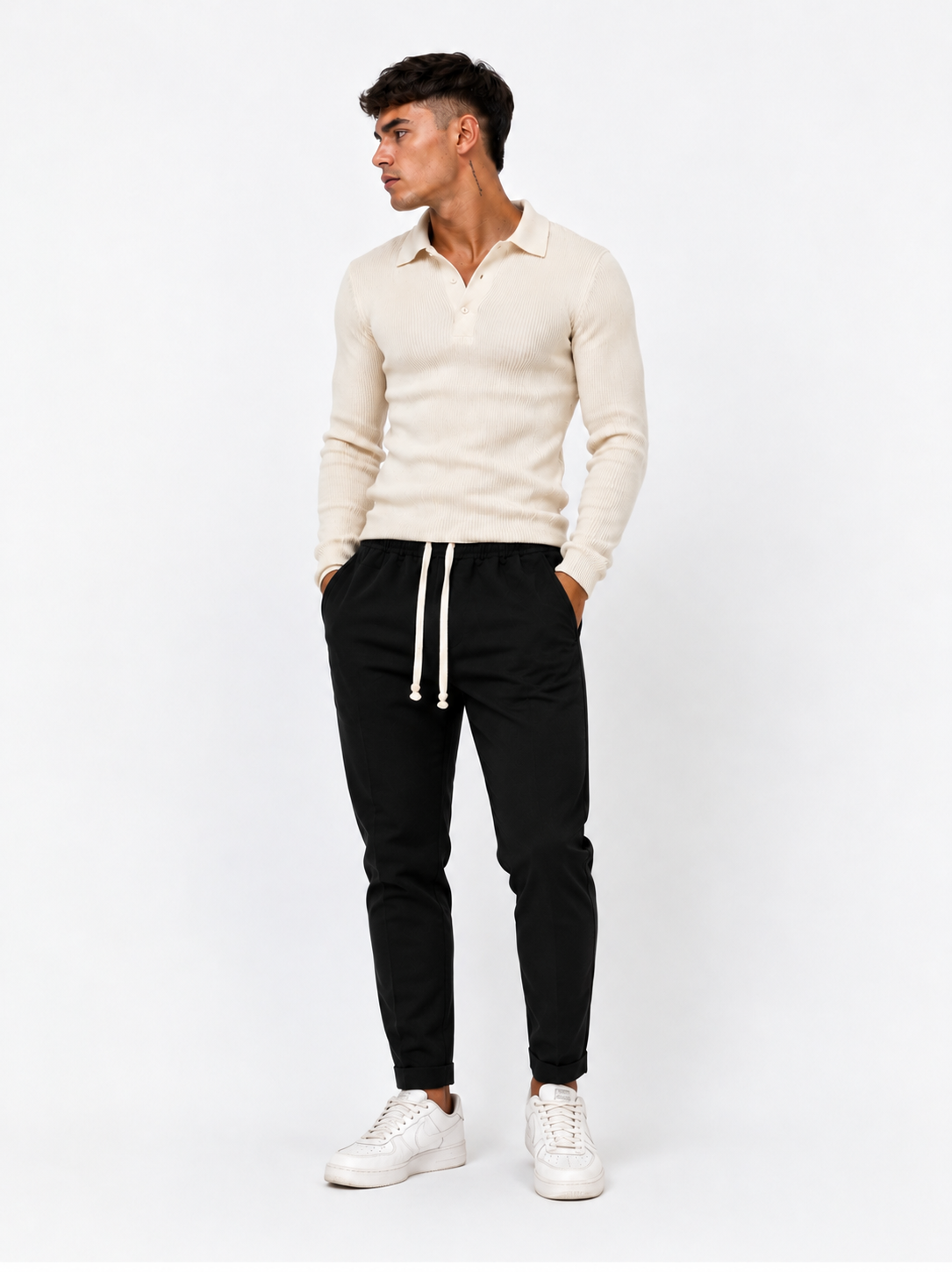 Panta laccio-Black