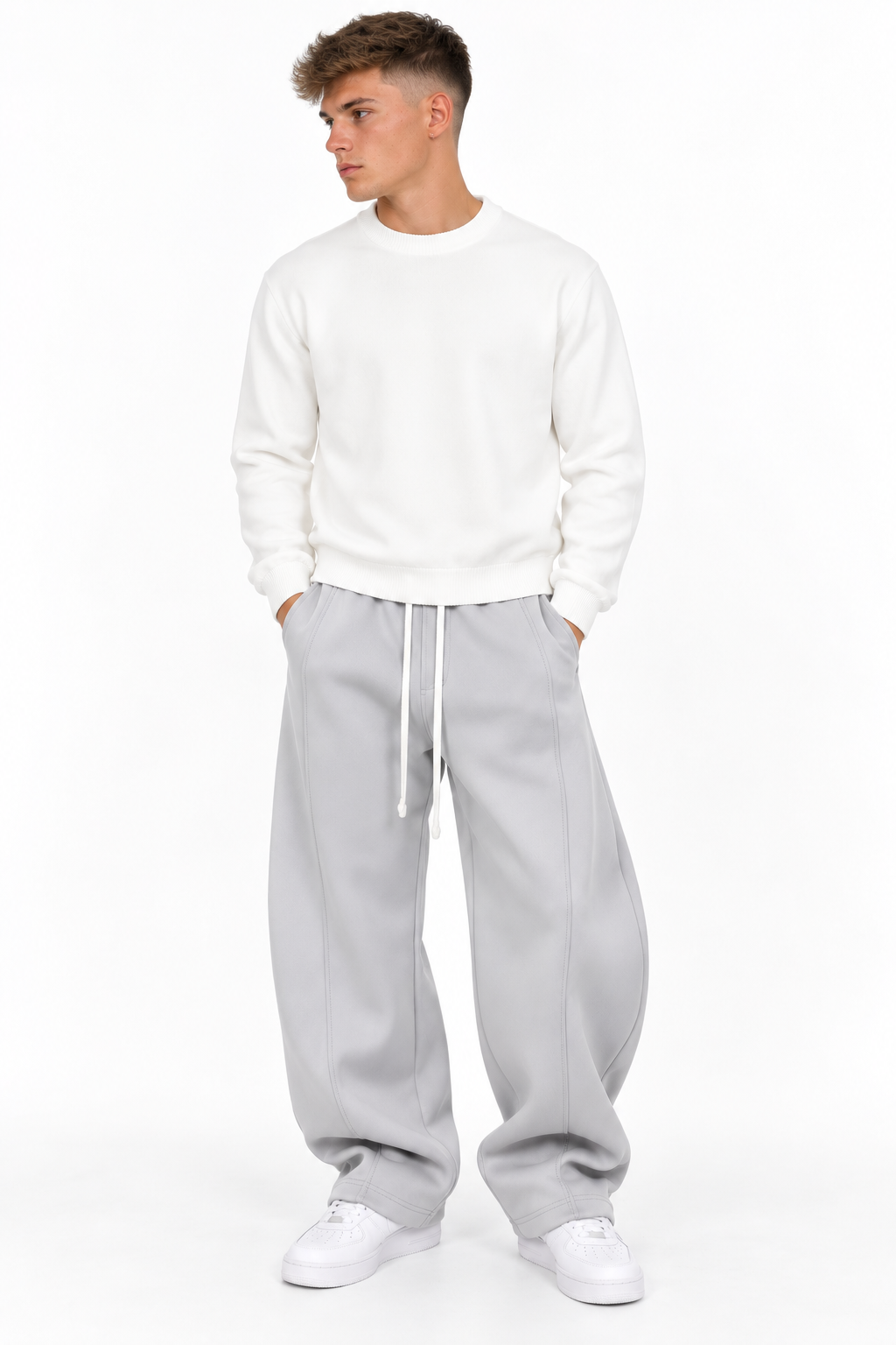 Panta tuta grey