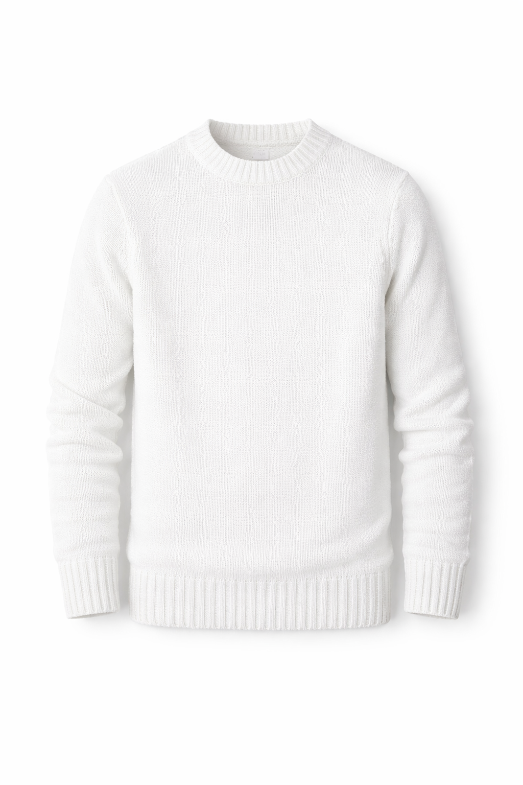 Maglione in cotone bianco (leggero)