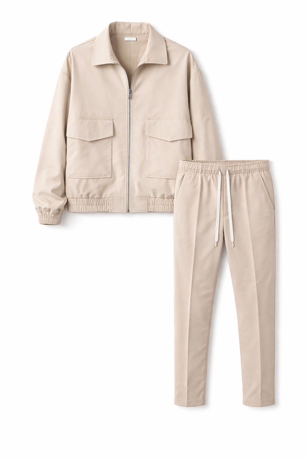 Coordinato cargo beige