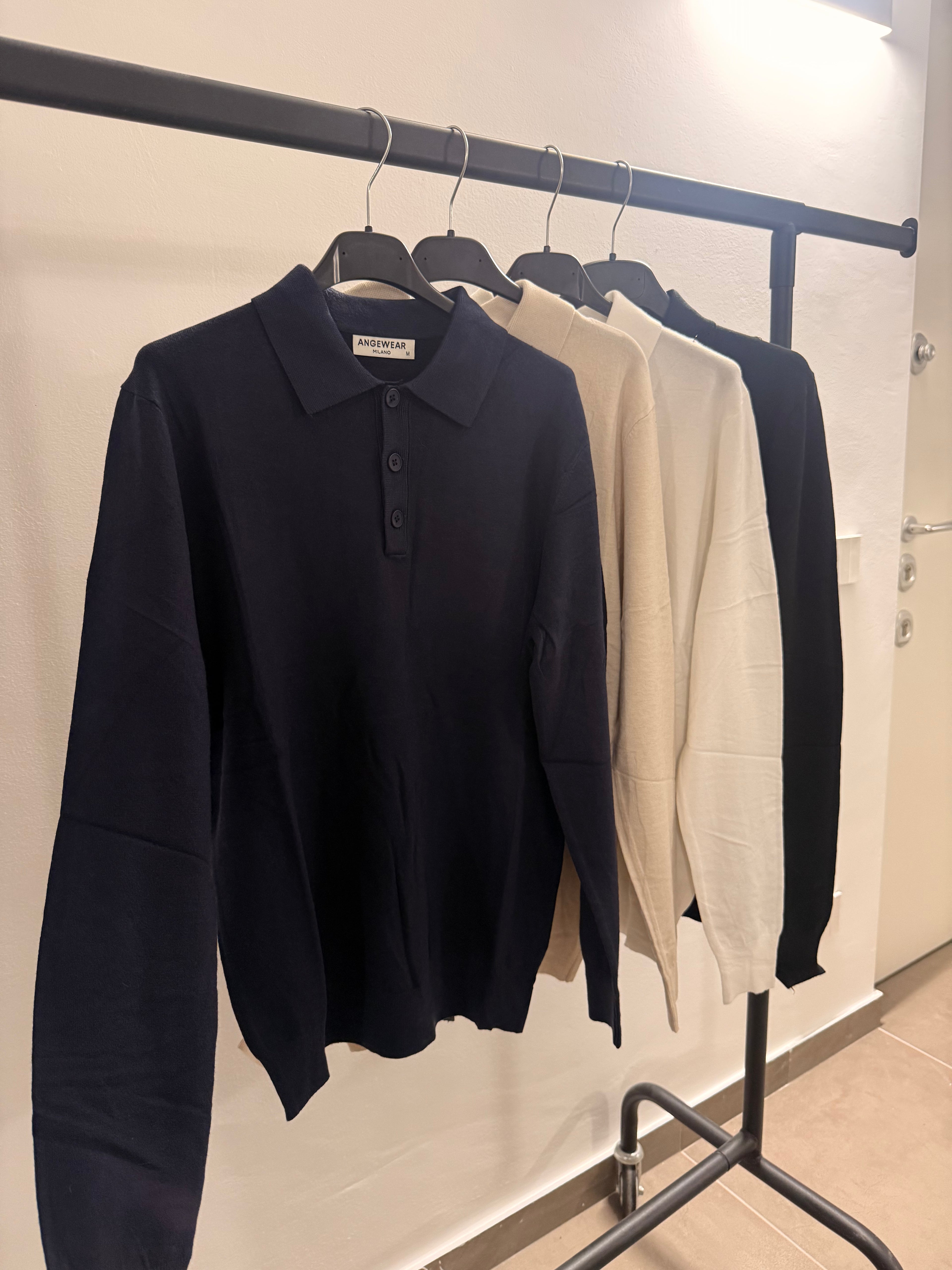 Polo in maglia 4 colori