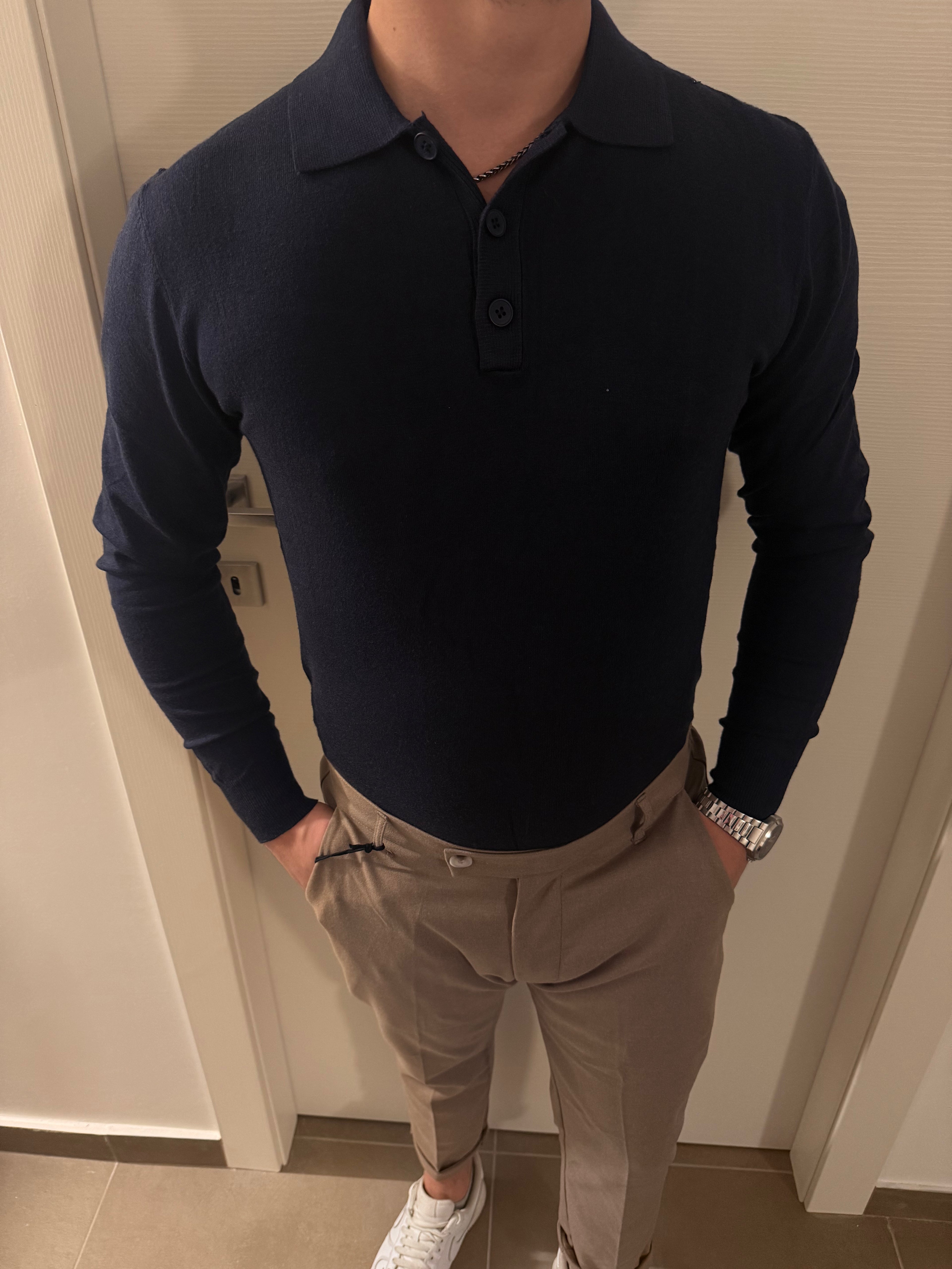 Polo in maglia 4 colori