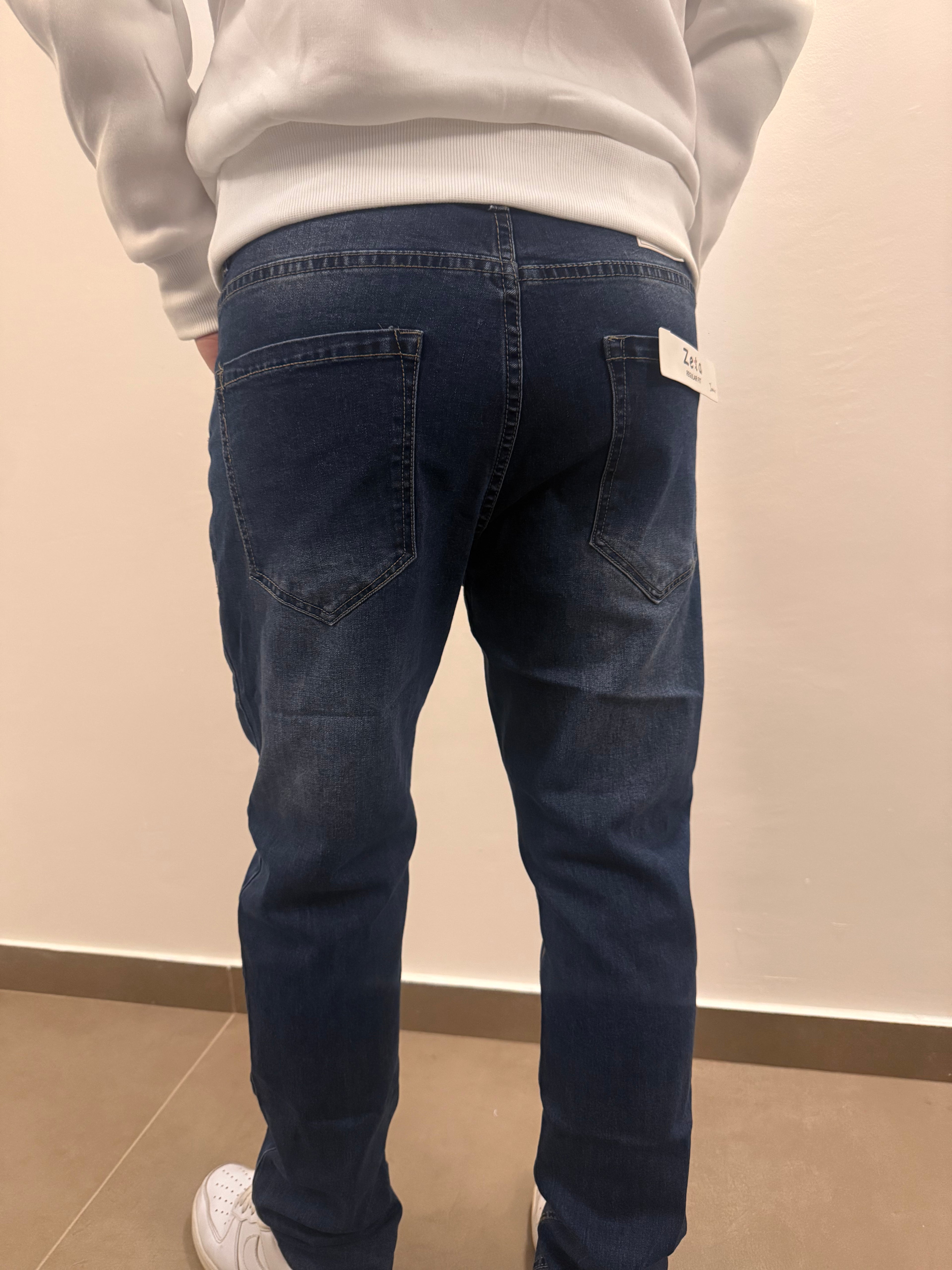 Jeans blu slim