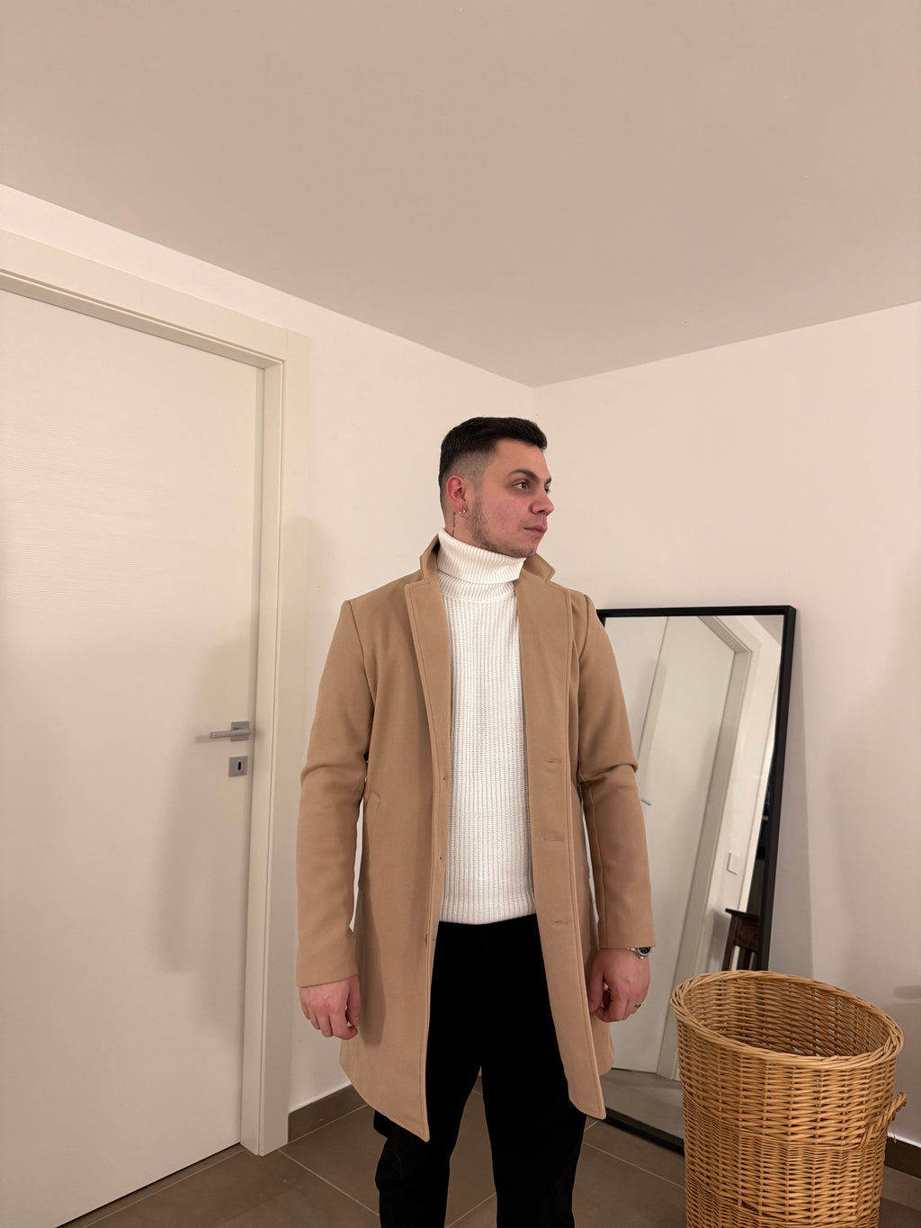 Cappotto camel