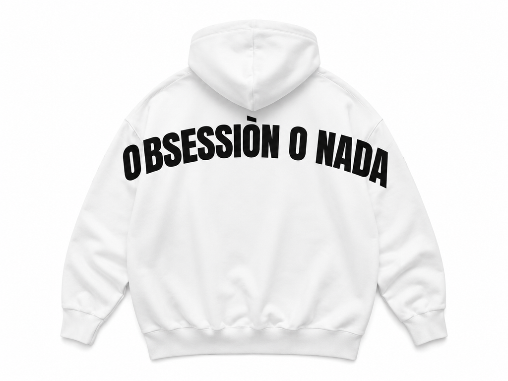 Felpa-obsession bianca
