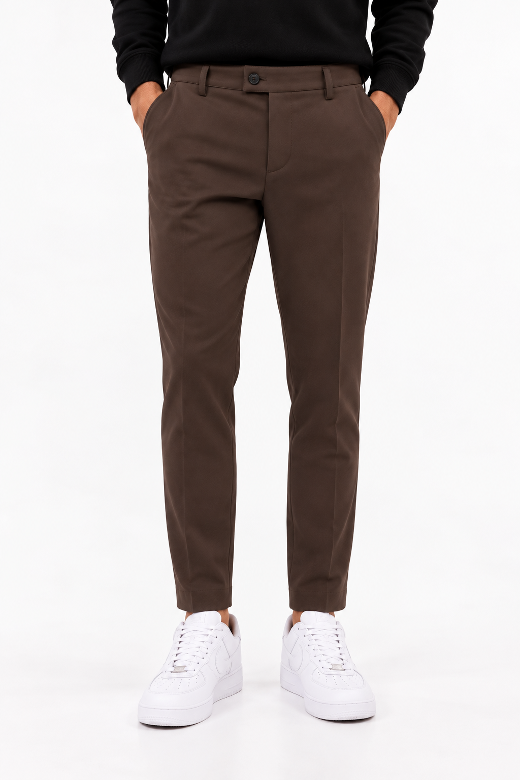 Pantalone elegance - marrone